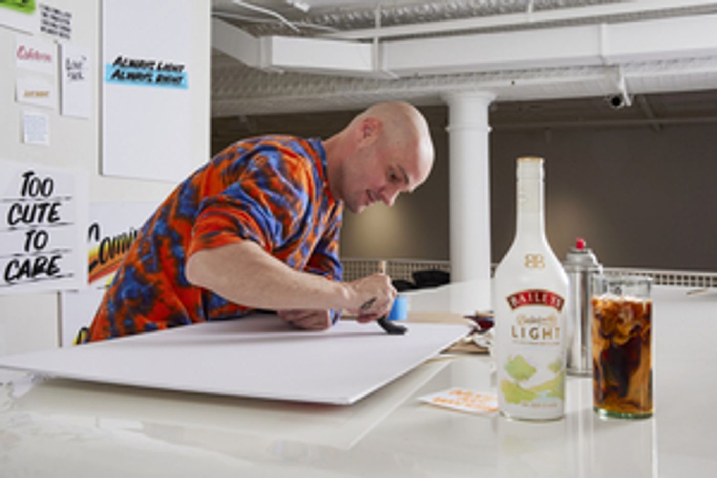 BAILEYS DELICIOUSLY LIGHT Partners with Contemporary Artist Baron Von Fancy BAILEYS DELICIOUSLY LIGHT Partners with Contemporary Artist Baron Von Fancy Image