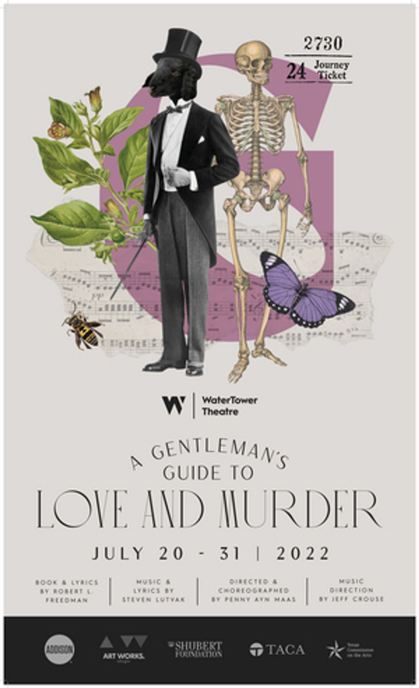 WaterTower Theatre Announces Cast & Creative Details for A GENTLEMAN'S GUIDE TO LOVE AND MURDER WaterTower Theatre Announces Cast & Creative Details for A GENTLEMAN'S GUIDE TO LOVE AND MURDER Image