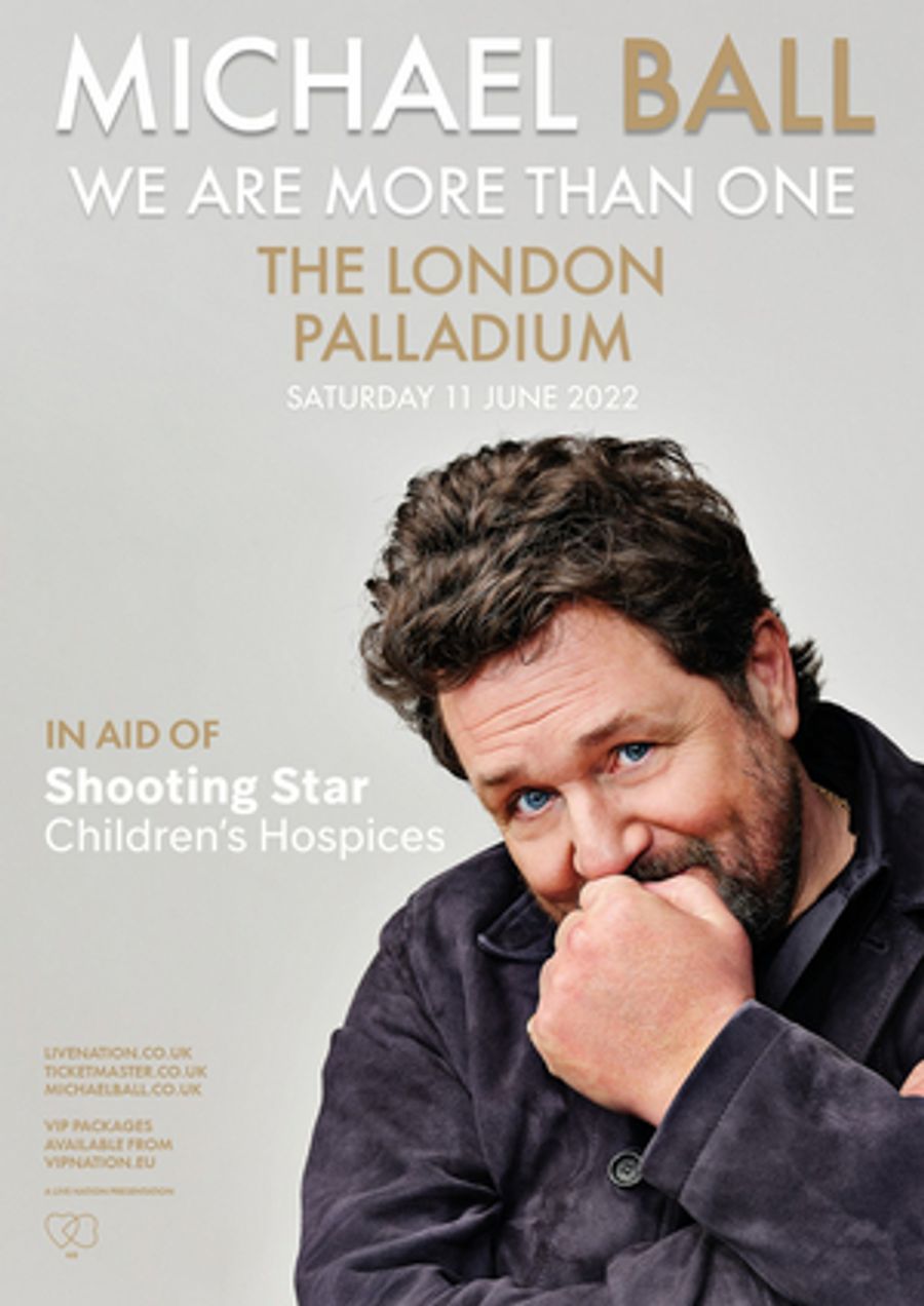 Michael Ball Will Perform At The London Palladium In Aid Of Shooting Star Children's Hospices Image