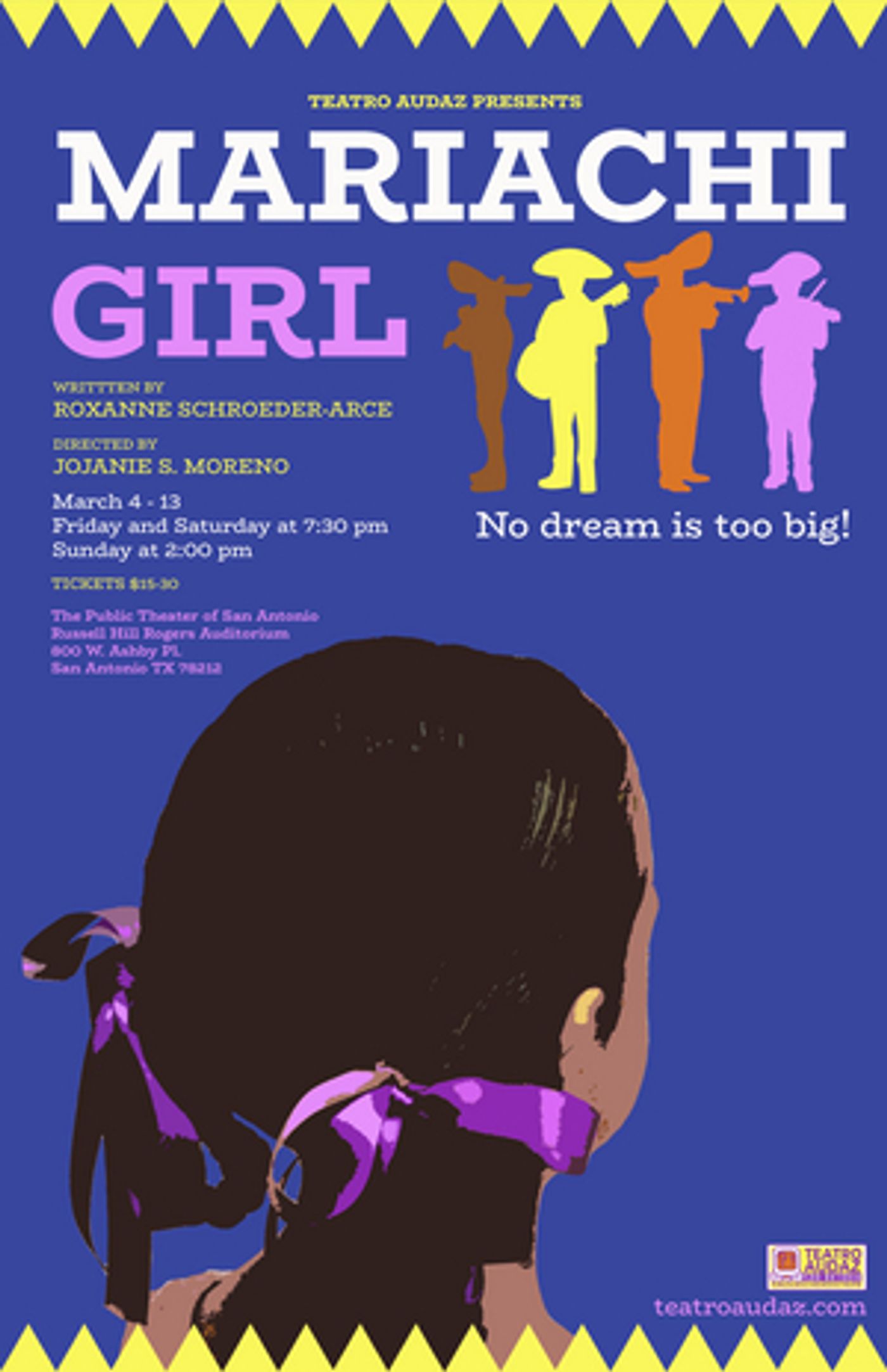 Teatro Audaz to Present MARIACHI GIRL Teatro Audaz to Present MARIACHI GIRL Image