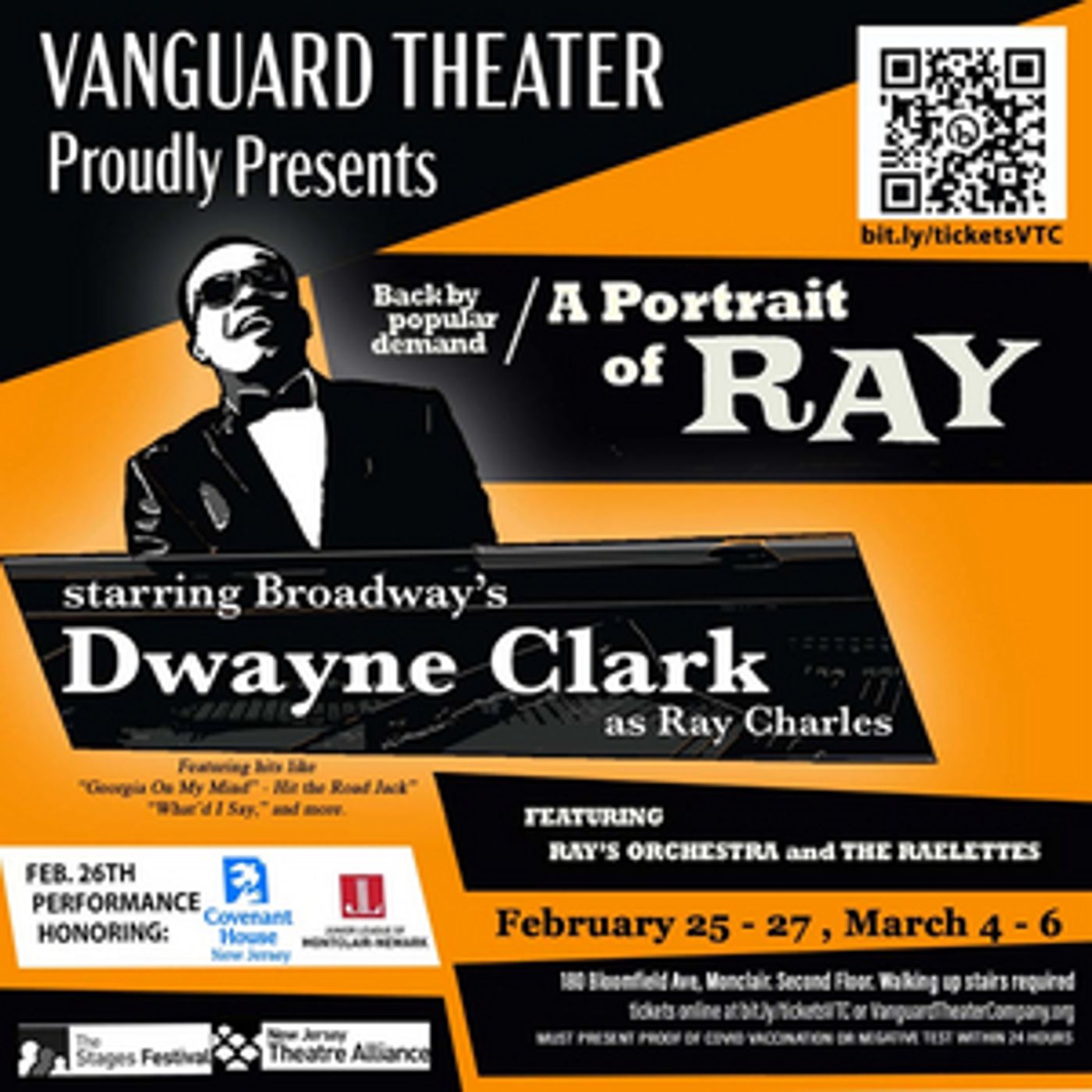 A PORTRAIT OF RAY Will Be Performed By Vanguard Theater A PORTRAIT OF RAY Will Be Performed By Vanguard Theater Image