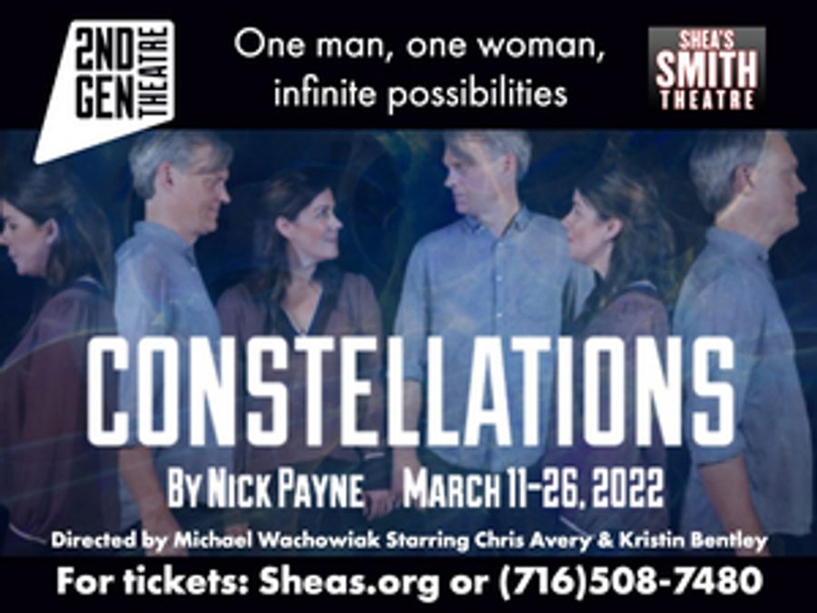 Second Generation Theatre Presents Nick Payne's CONSTELLATIONS in March Image