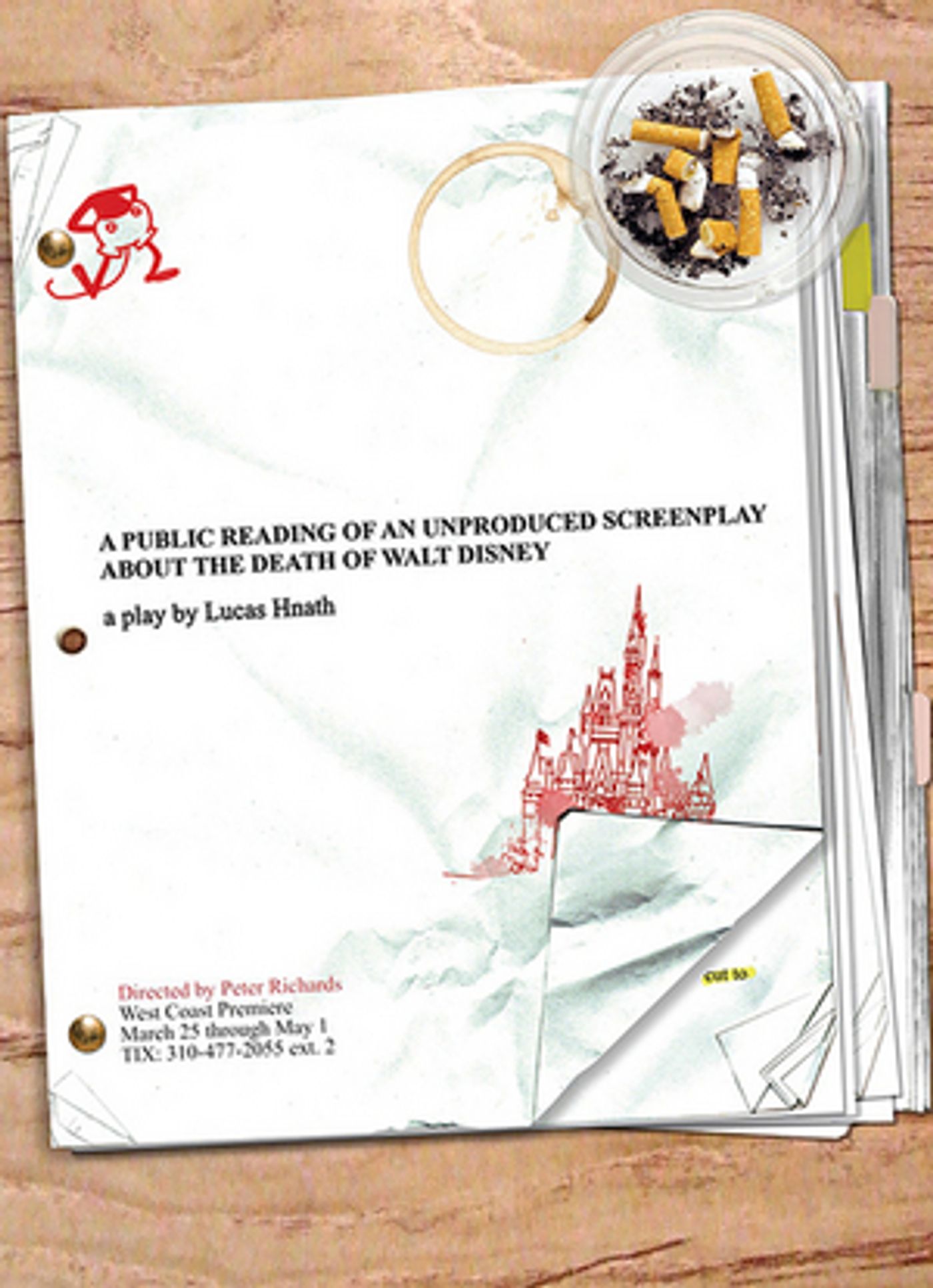 A PUBLIC READING OF AN UNPRODUCED SCREENPLAY ABOUT THE DEATH OF WALT DISNEY Gets West Coast Premiere  Image