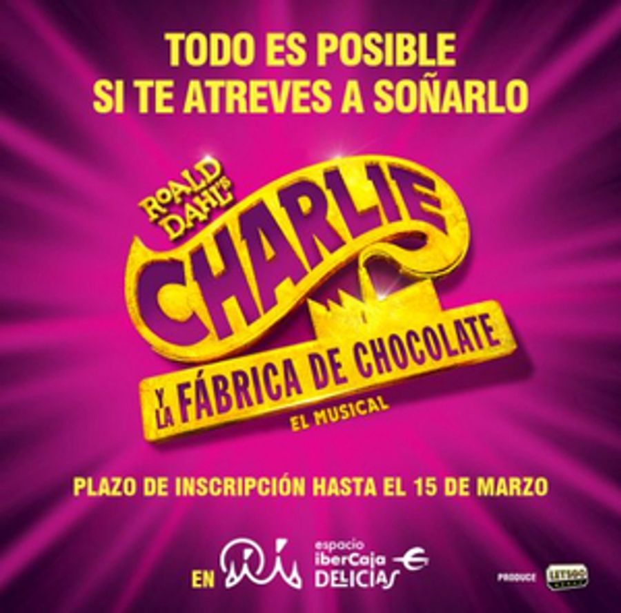 CASTING CALL: Se convocan audiciones para CHARLIE Y LA FÁBRICA DE CHOCOLATE Image