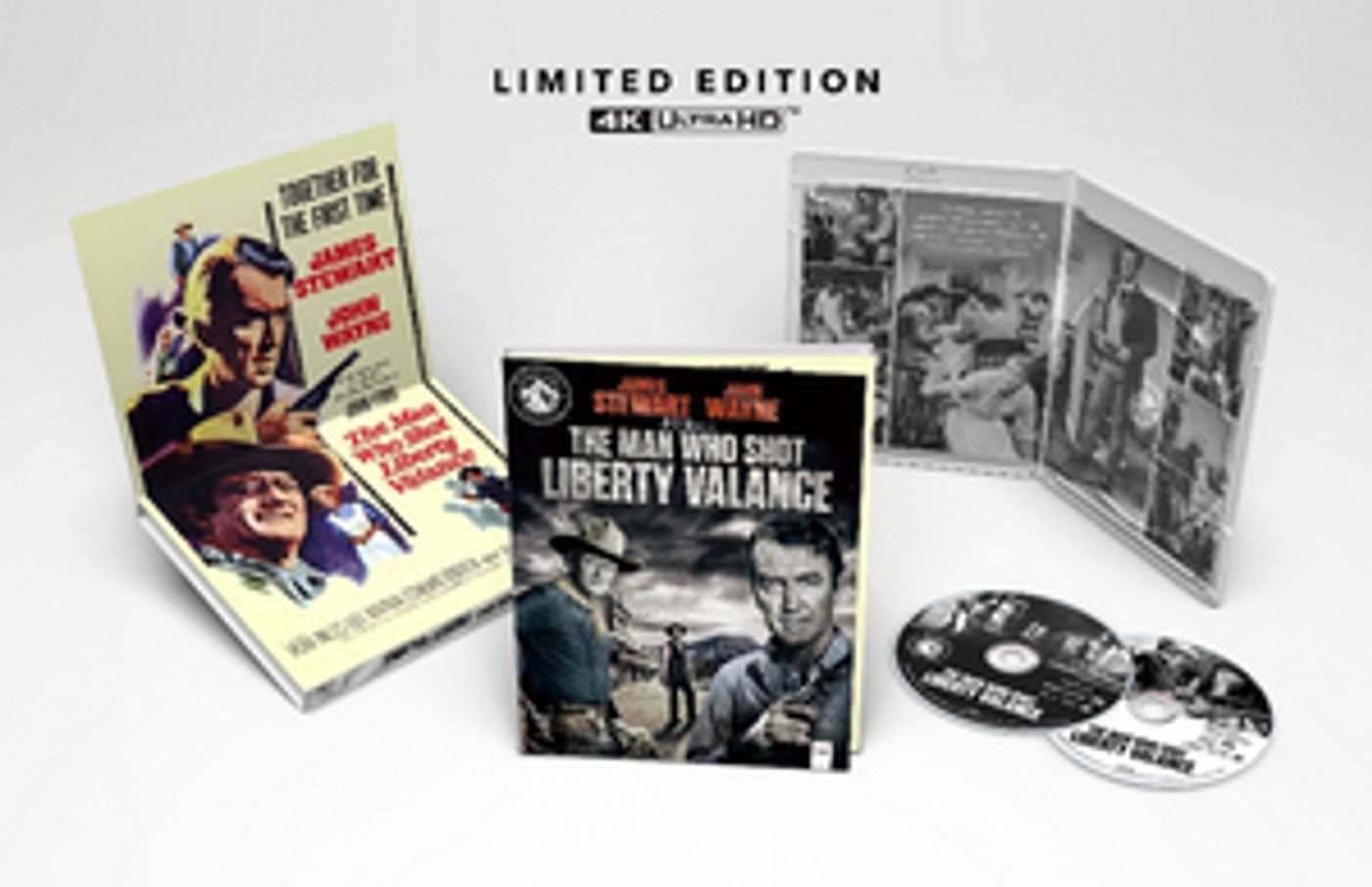THE MAN WHO SHOT LIBERTY VALANCE Sets 4K Ultra HD Release THE MAN WHO SHOT LIBERTY VALANCE Sets 4K Ultra HD Release Image