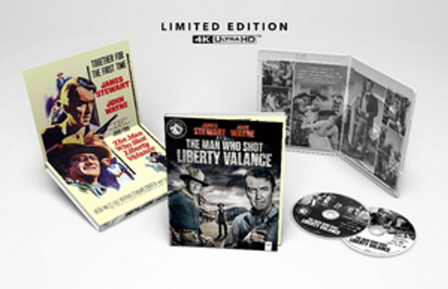 THE MAN WHO SHOT LIBERTY VALANCE Sets 4K Ultra HD Release Image