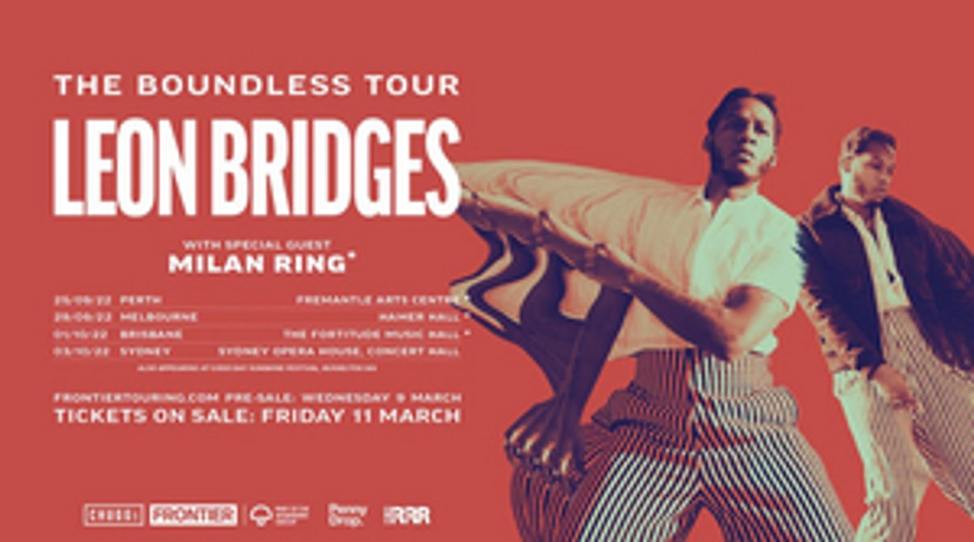 Leon Bridges Brings THE BOUNDLESS TOUR to Australia  Image