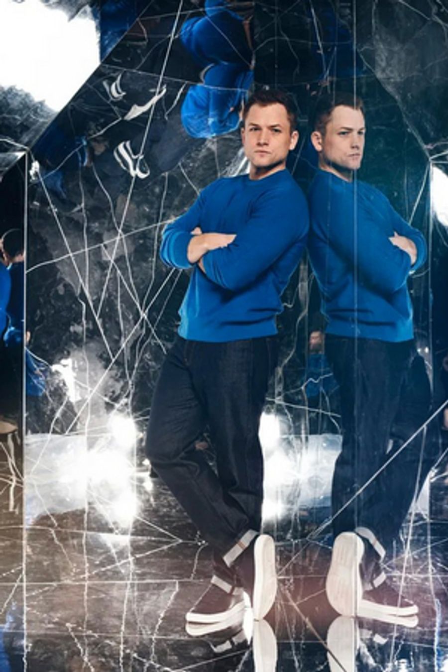 Taron Egerton Shares an Update After Passing Out During West End COCK Performance Image
