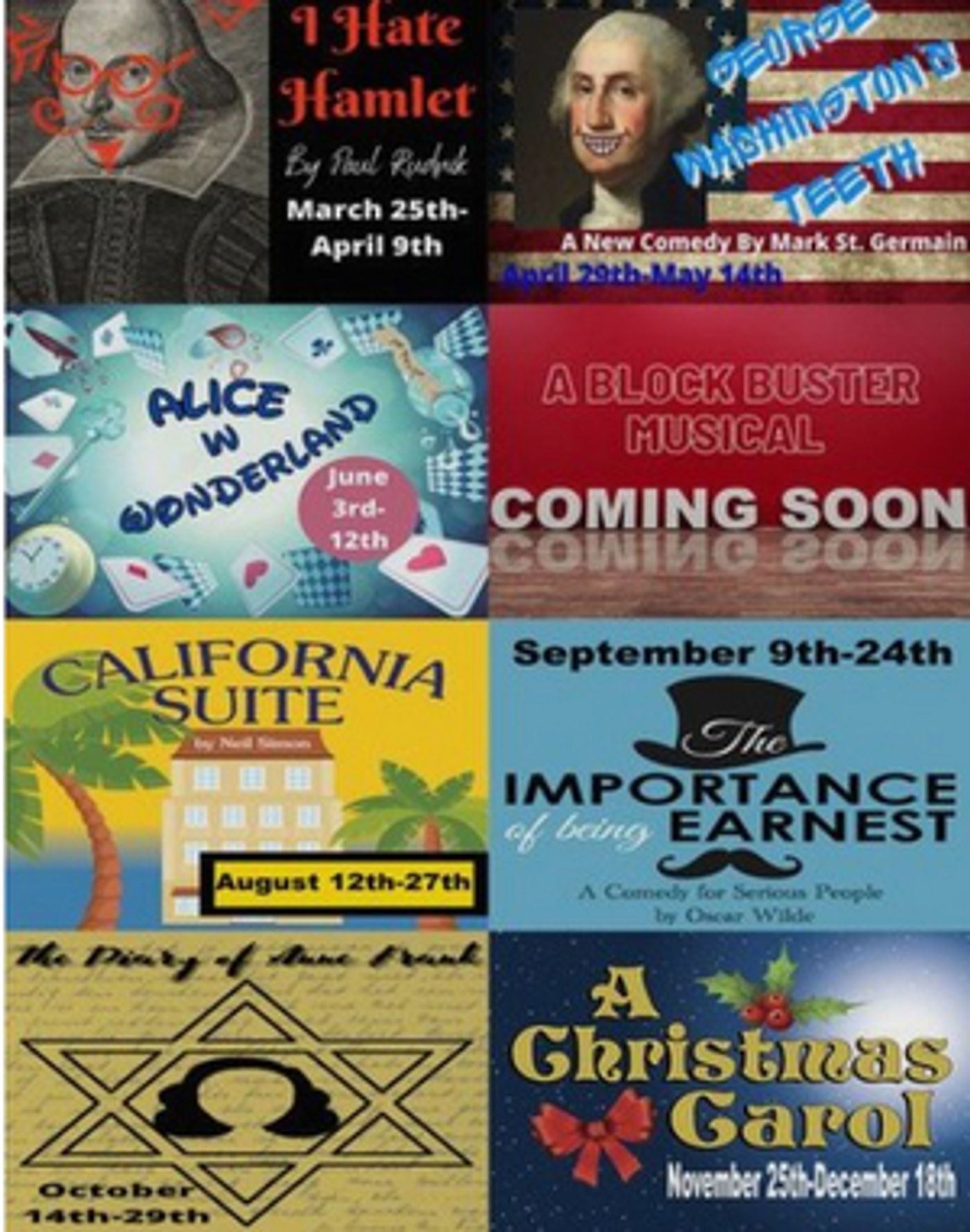 The Granite Theatre Announces 2022 Season The Granite Theatre Announces 2022 Season Image