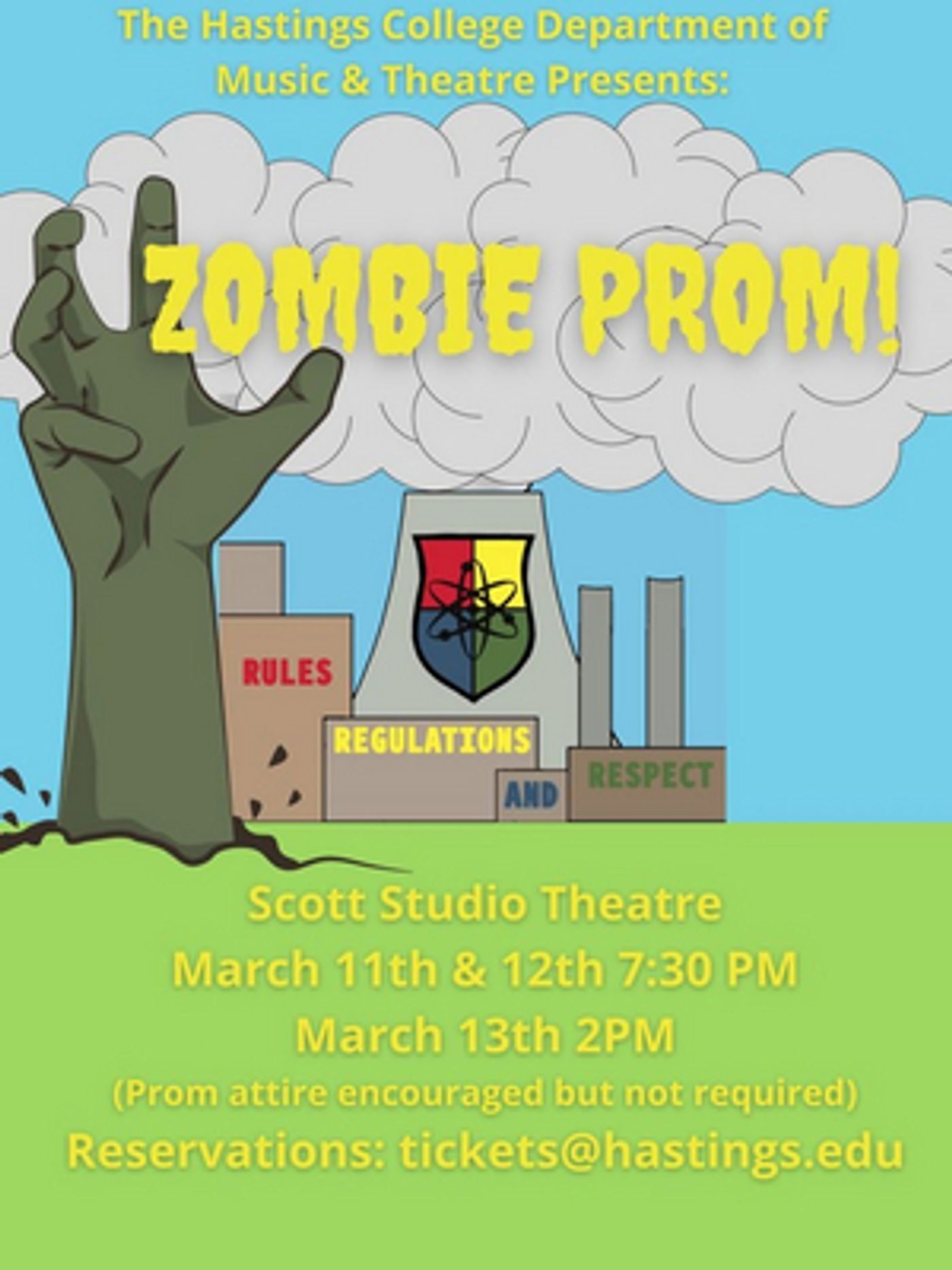 ZOMBIE PROM Comes to Hastings College Theatre This Week  Image