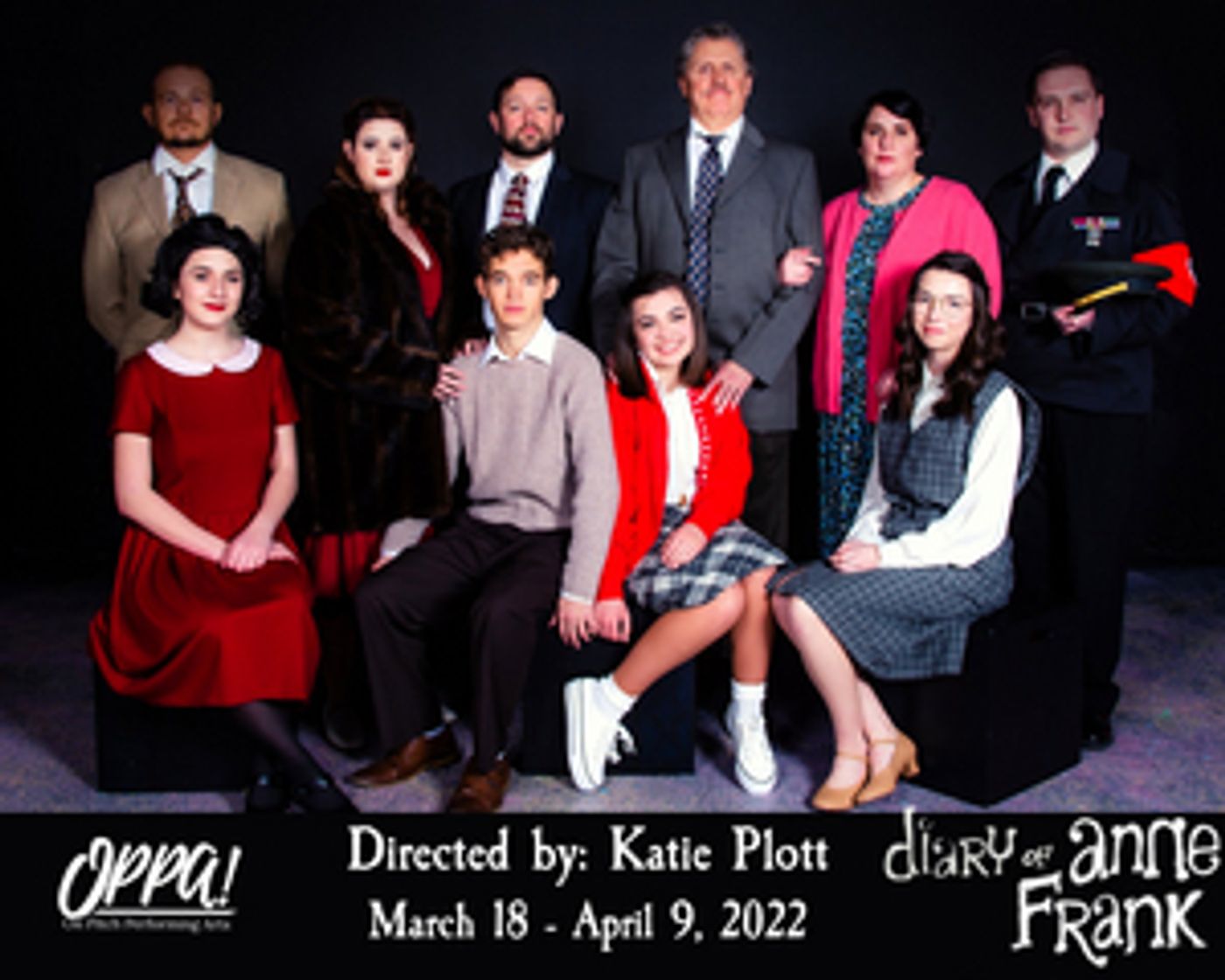 On Pitch Performing Arts Presents THE DIARY OF ANNE FRANK On Pitch Performing Arts Presents THE DIARY OF ANNE FRANK Image