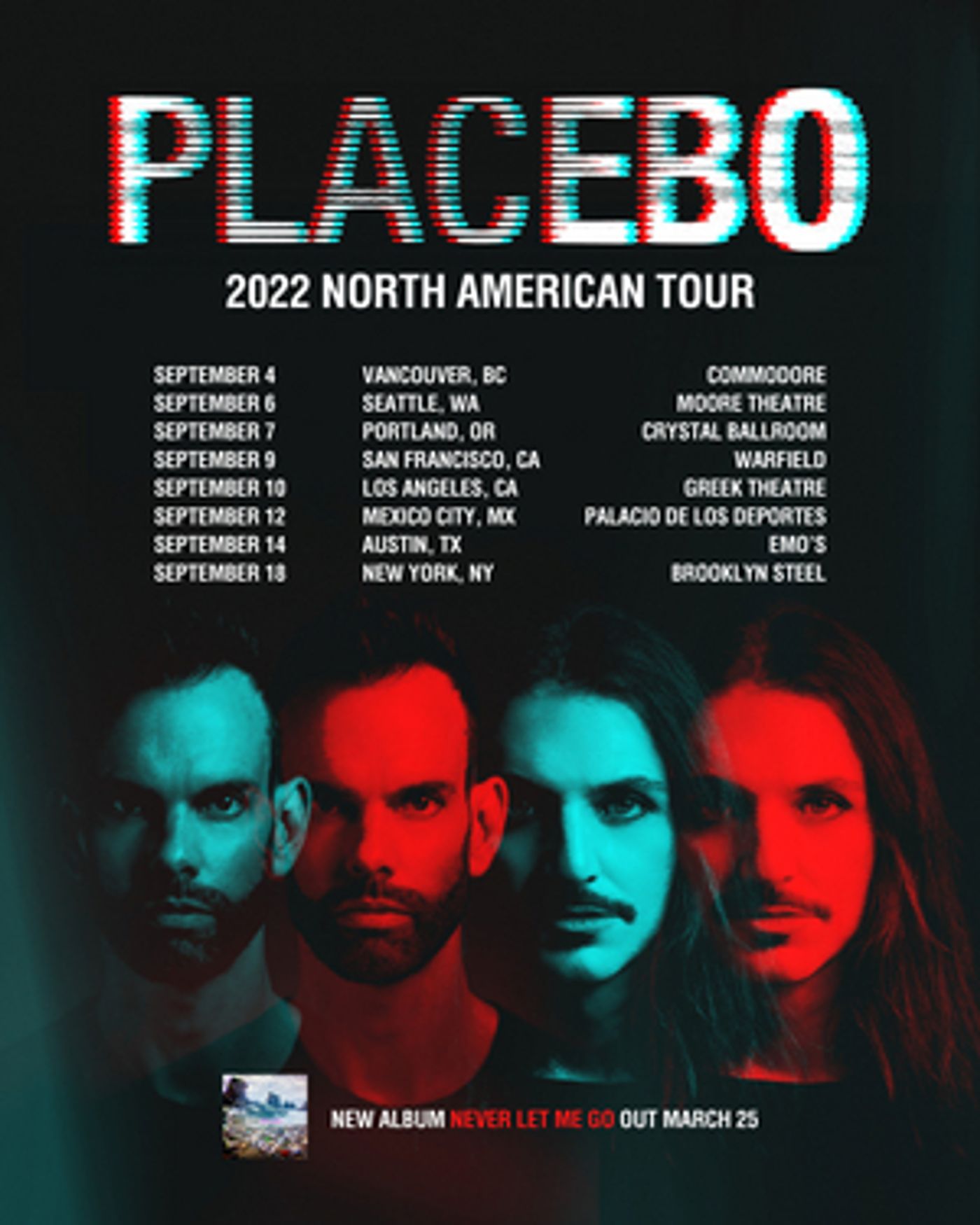 Placebo Announce First North American Tour in Eight Years Placebo Announce First North American Tour in Eight Years Image