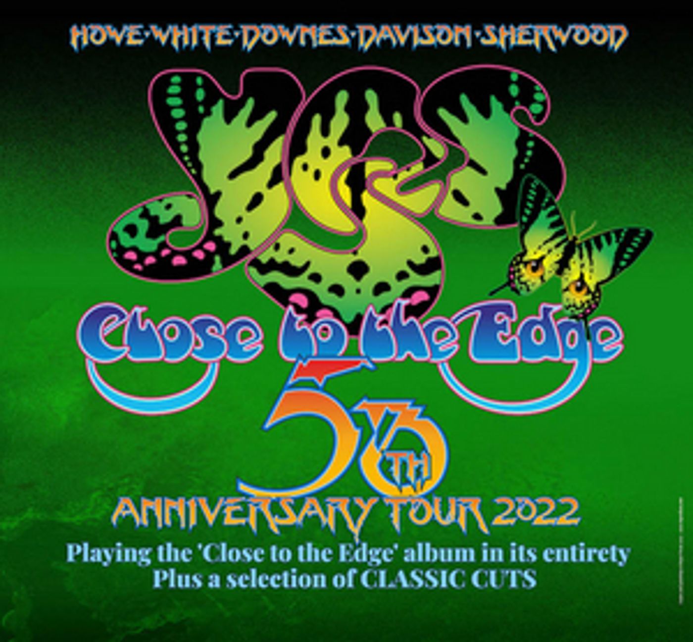 YES Announces 50th Anniversary Celebration of Close To The Edge for UK Album Series Tour In June  Image
