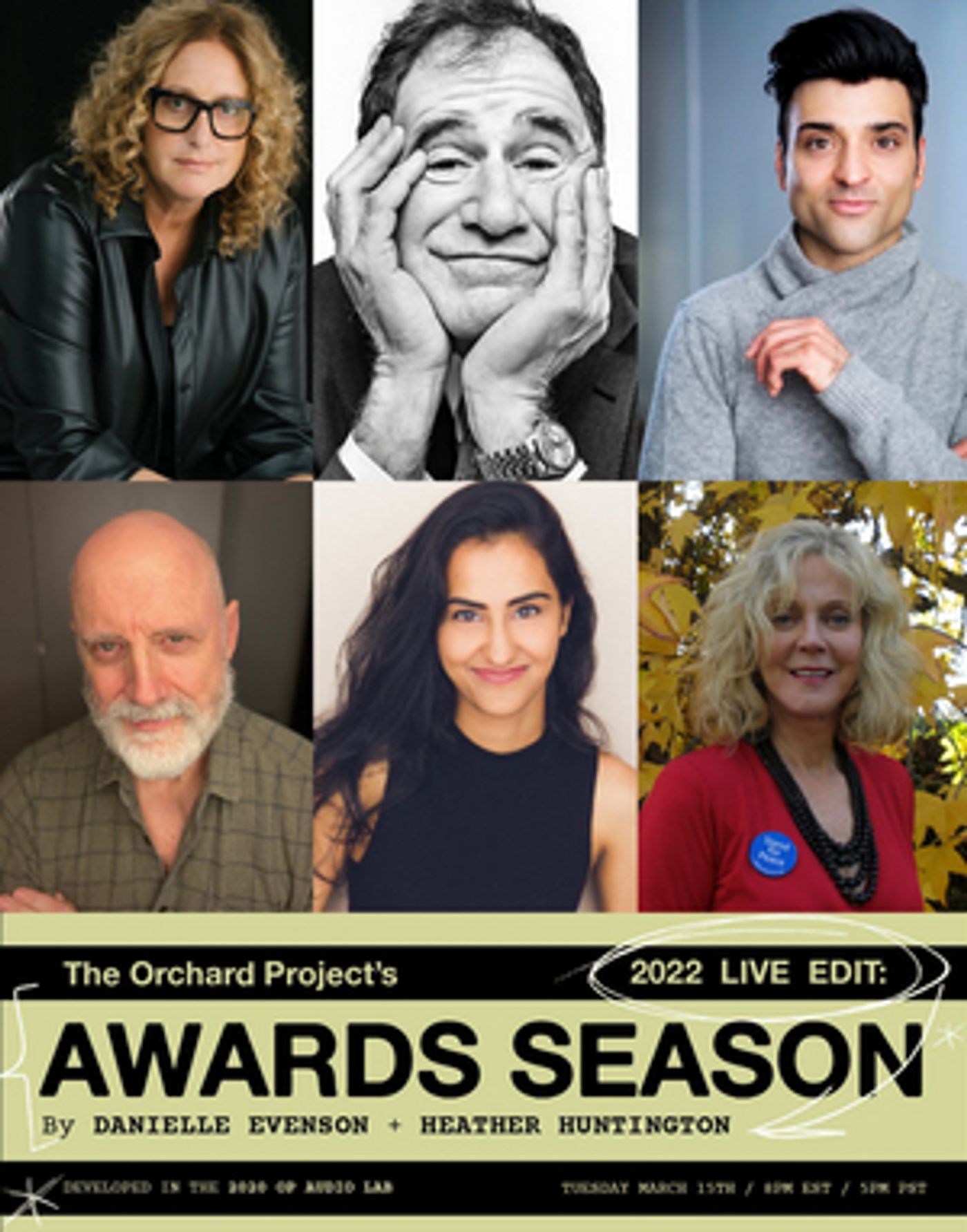 Blythe Danner, Richard Kind & More Will Take Part in Orchard Project LIVE EDIT  Image