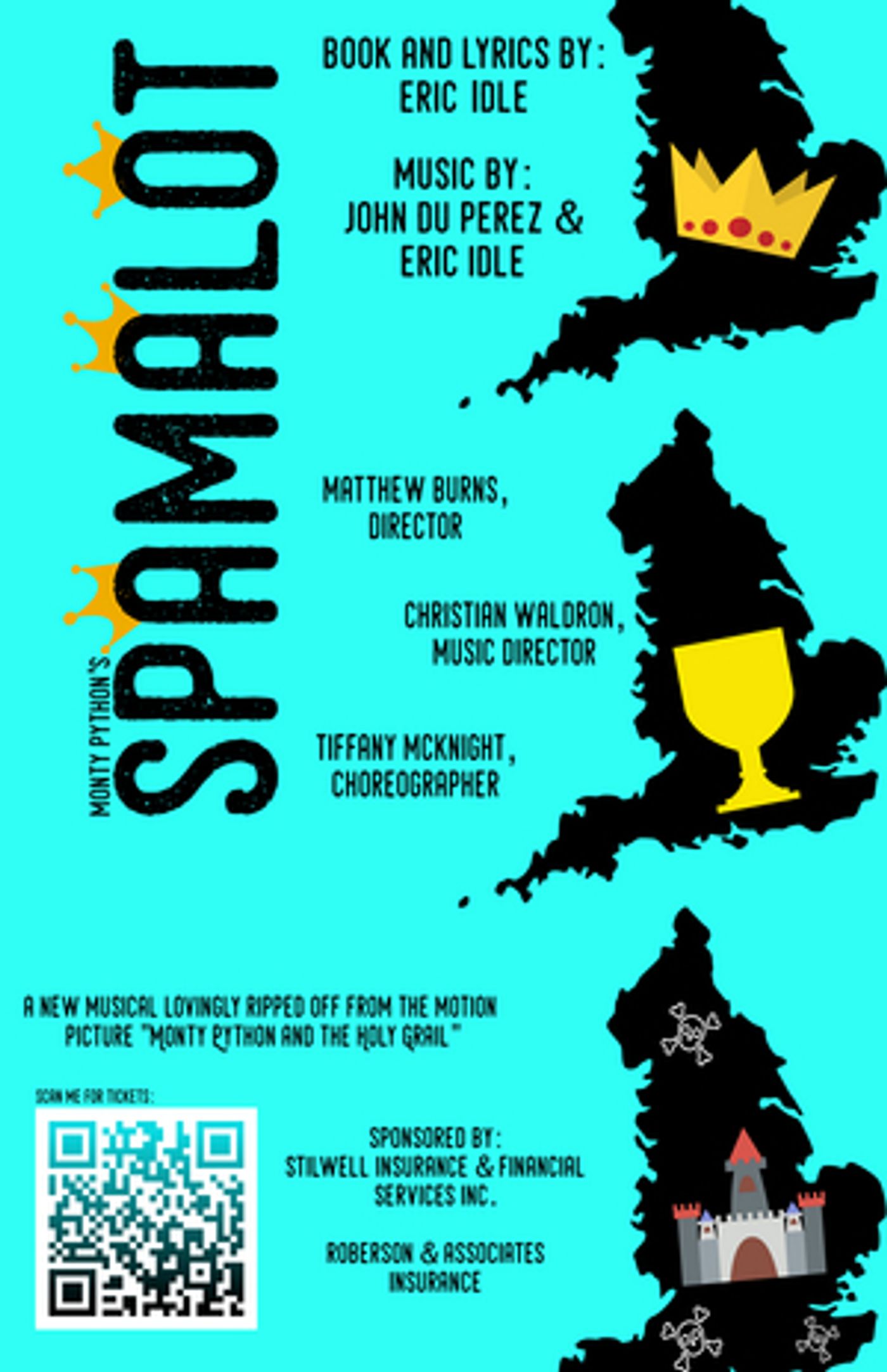 The Royal Players Presents MONTY PYTHON'S SPAMALOT  Image