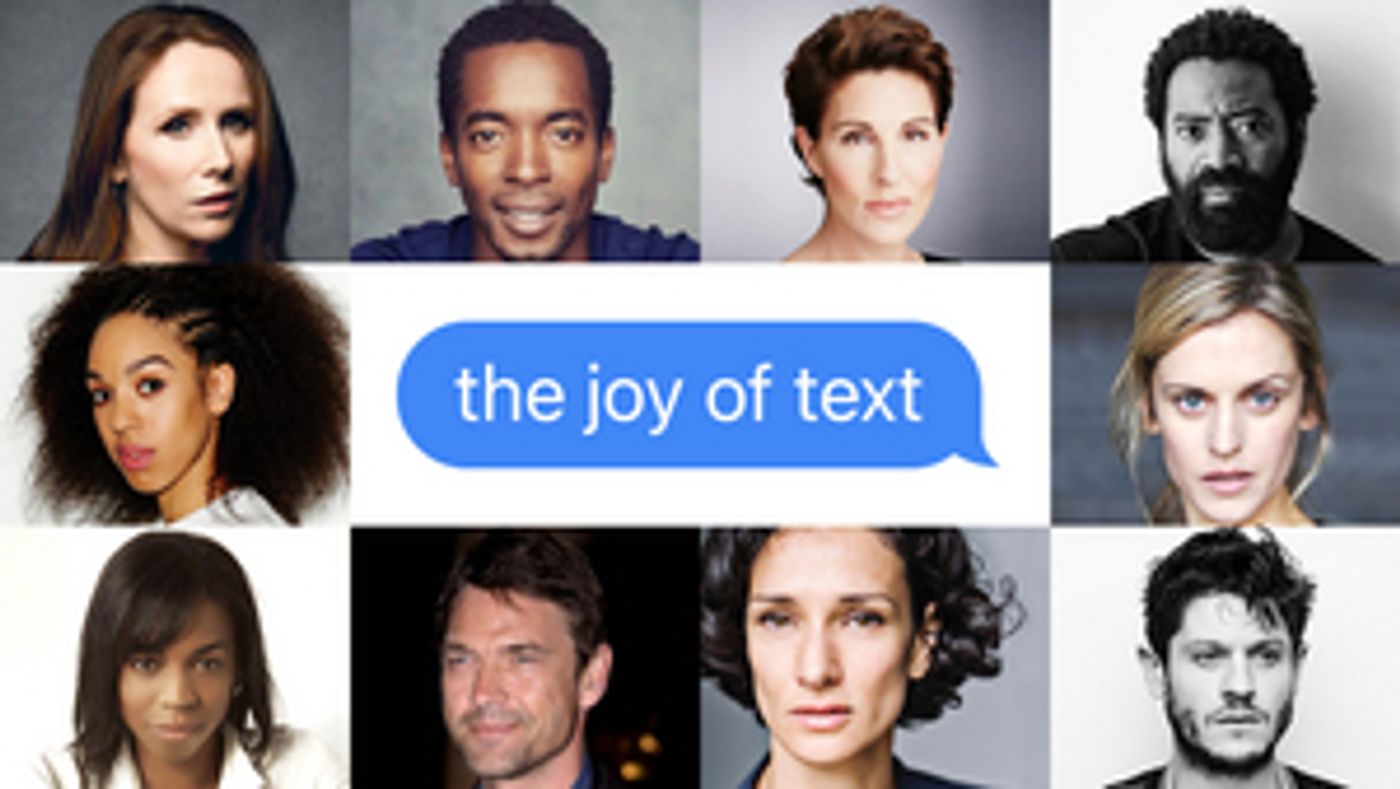 Full Lineup Announced For THE JOY OF TEXT at the Savoy Theatre  Image
