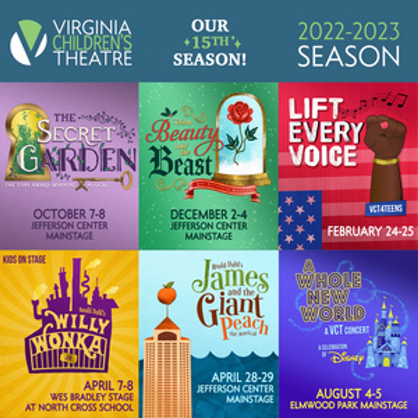 Virginia Children's Theatre Announces 15th Season Virginia Children's Theatre Announces 15th Season Image