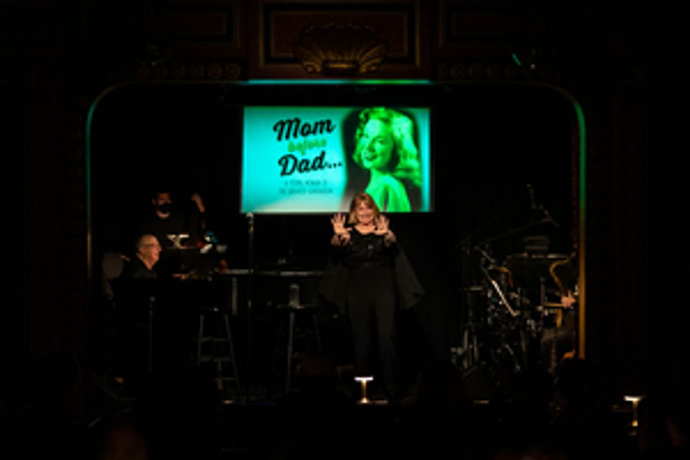 Photos: Sarah Boone MOM BEFORE DAD: A YOUNG WOMAN OF THE GREATEST GENERATION at The Triad by Thomas Salus  Image