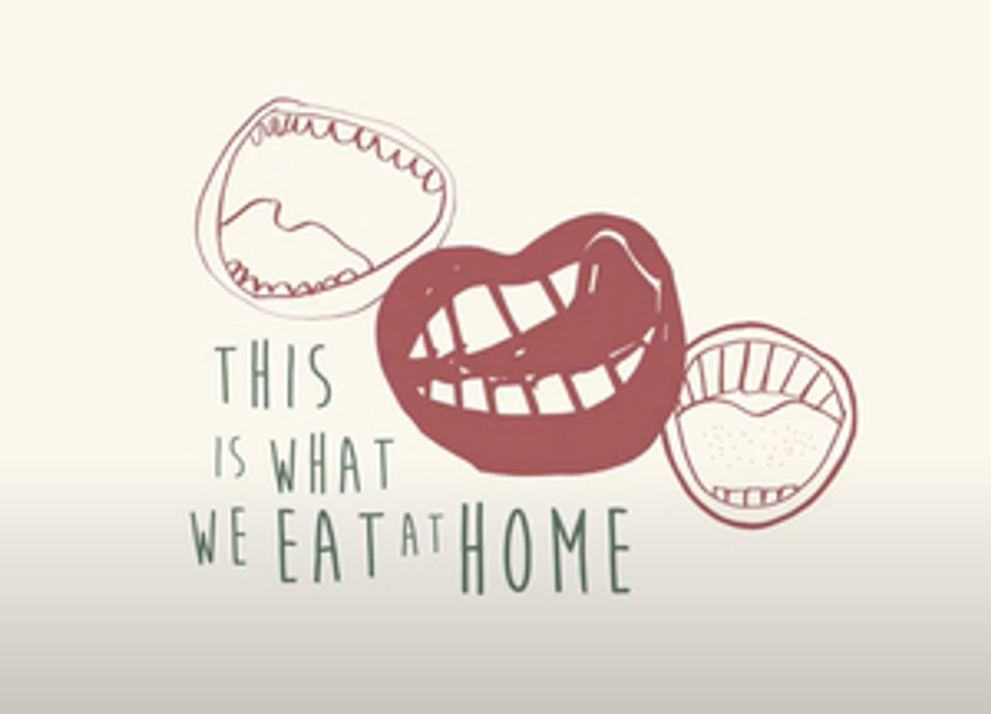 THIS IS WHAT WE EAT AT HOME is Now at Esplanade THIS IS WHAT WE EAT AT HOME is Now at Esplanade Image