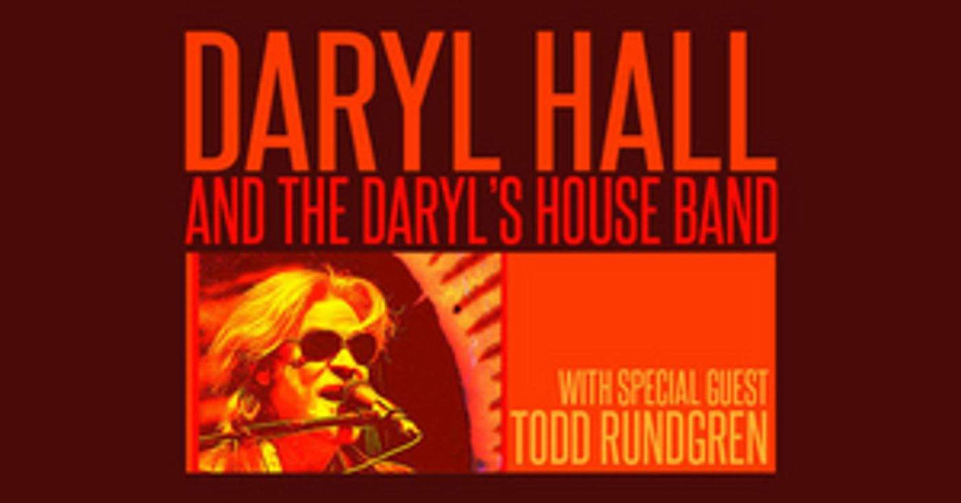 Daryl Hall Adds More Dates To First Solo Tour In A Decade With Special Guest Todd Rundgren Daryl Hall Adds More Dates To First Solo Tour In A Decade With Special Guest Todd Rundgren Image