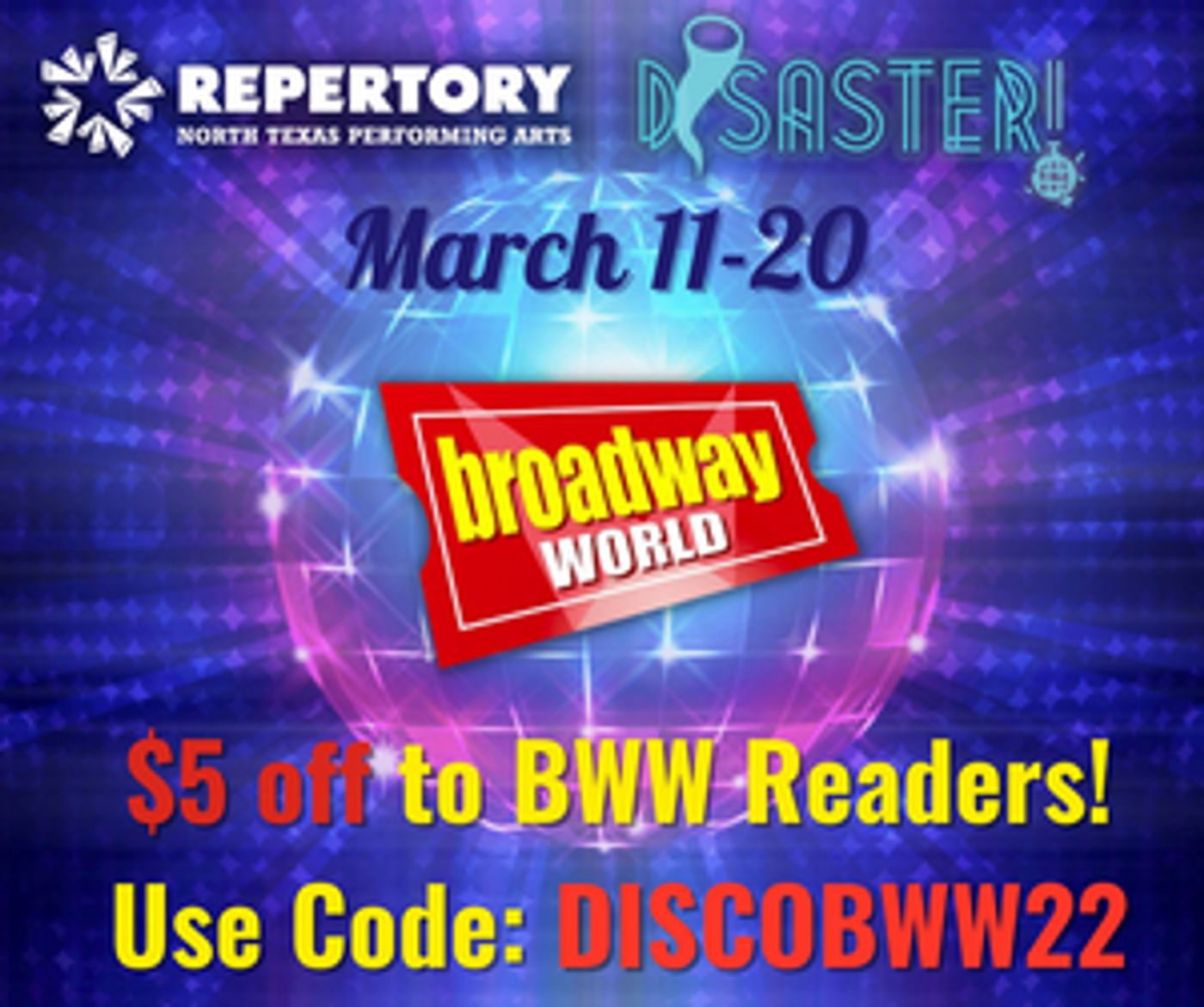 Get a Special Offer Now for NTPA Repertory Theatre's DISASTER! THE MUSICAL Get a Special Offer Now for NTPA Repertory Theatre's DISASTER! THE MUSICAL Image