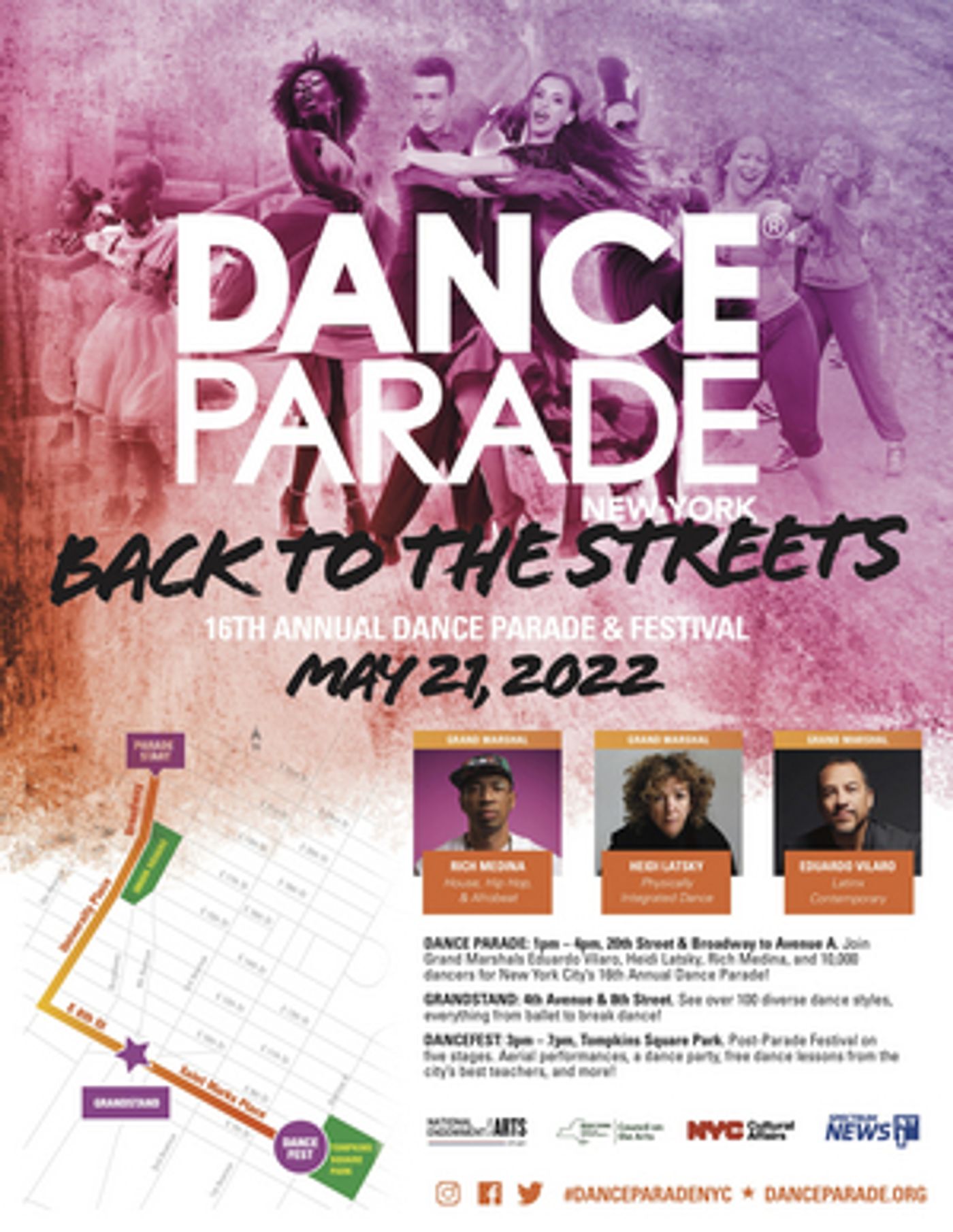 Grand Marshals Announced For 'Back to the Streets' Parade and Festival Grand Marshals Announced For 'Back to the Streets' Parade and Festival Image