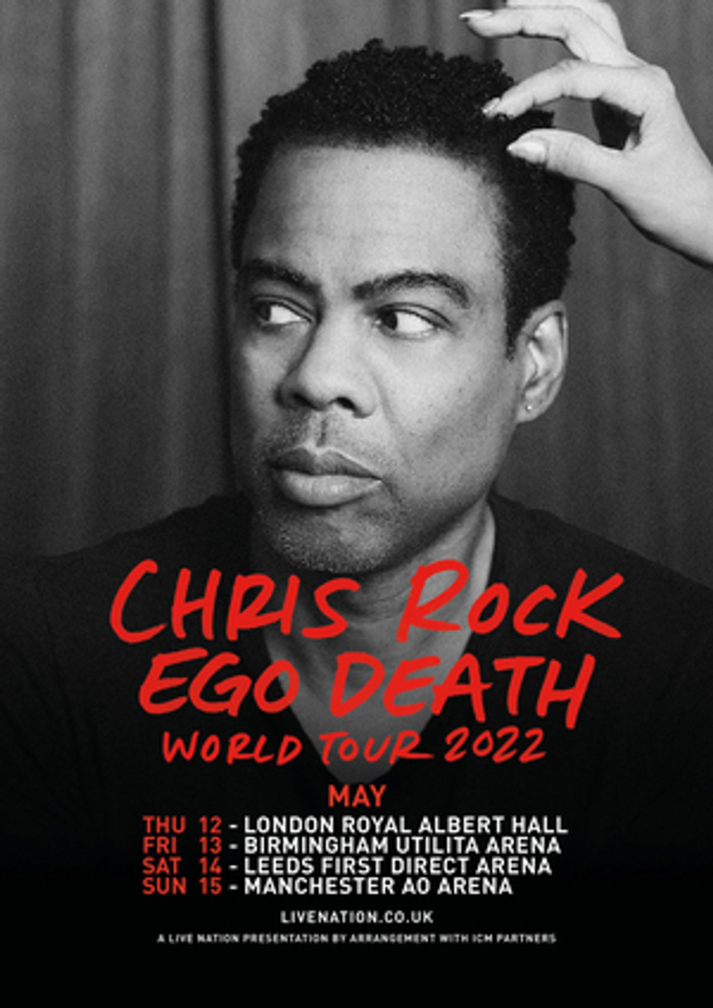 Chris Rock Announces UK Leg of EGO DEATH World Tour Chris Rock Announces UK Leg of EGO DEATH World Tour Image