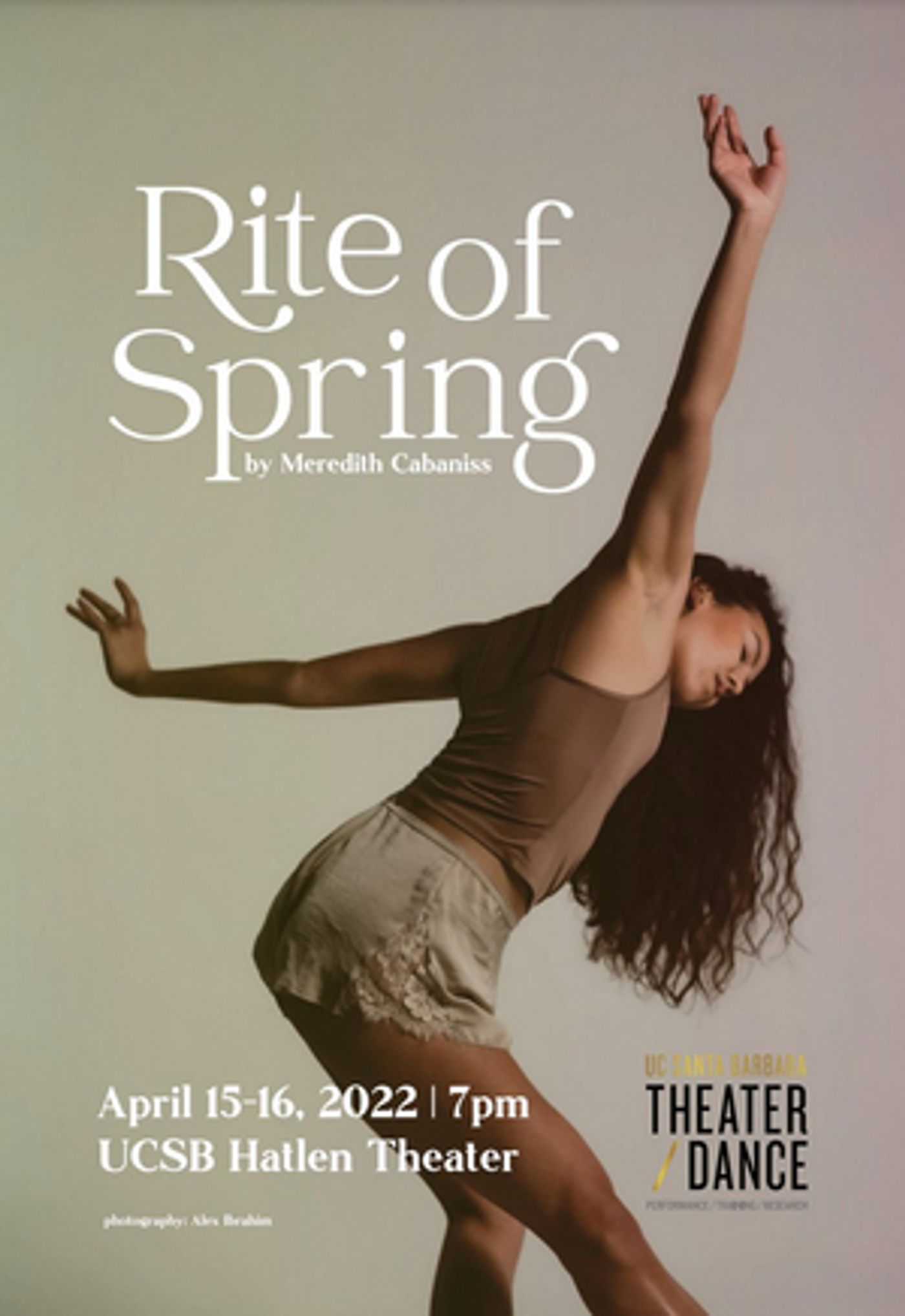 Meredith Cabaniss Presents RITE OF SPRING at UC Santa Barbara With Selah Dance Collective  Image
