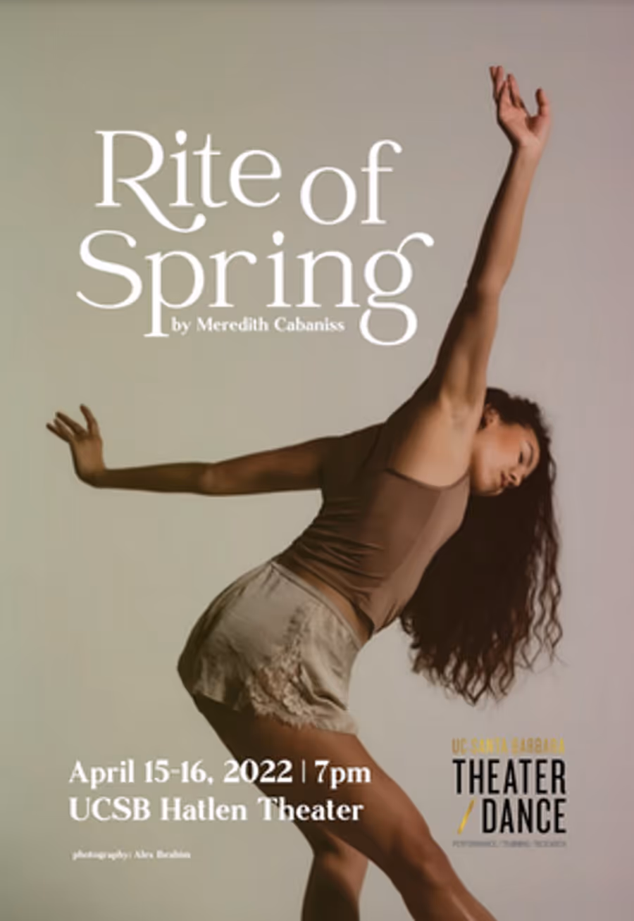 Meredith Cabaniss Presents RITE OF SPRING at UC Santa Barbara With Selah Dance Collective Image