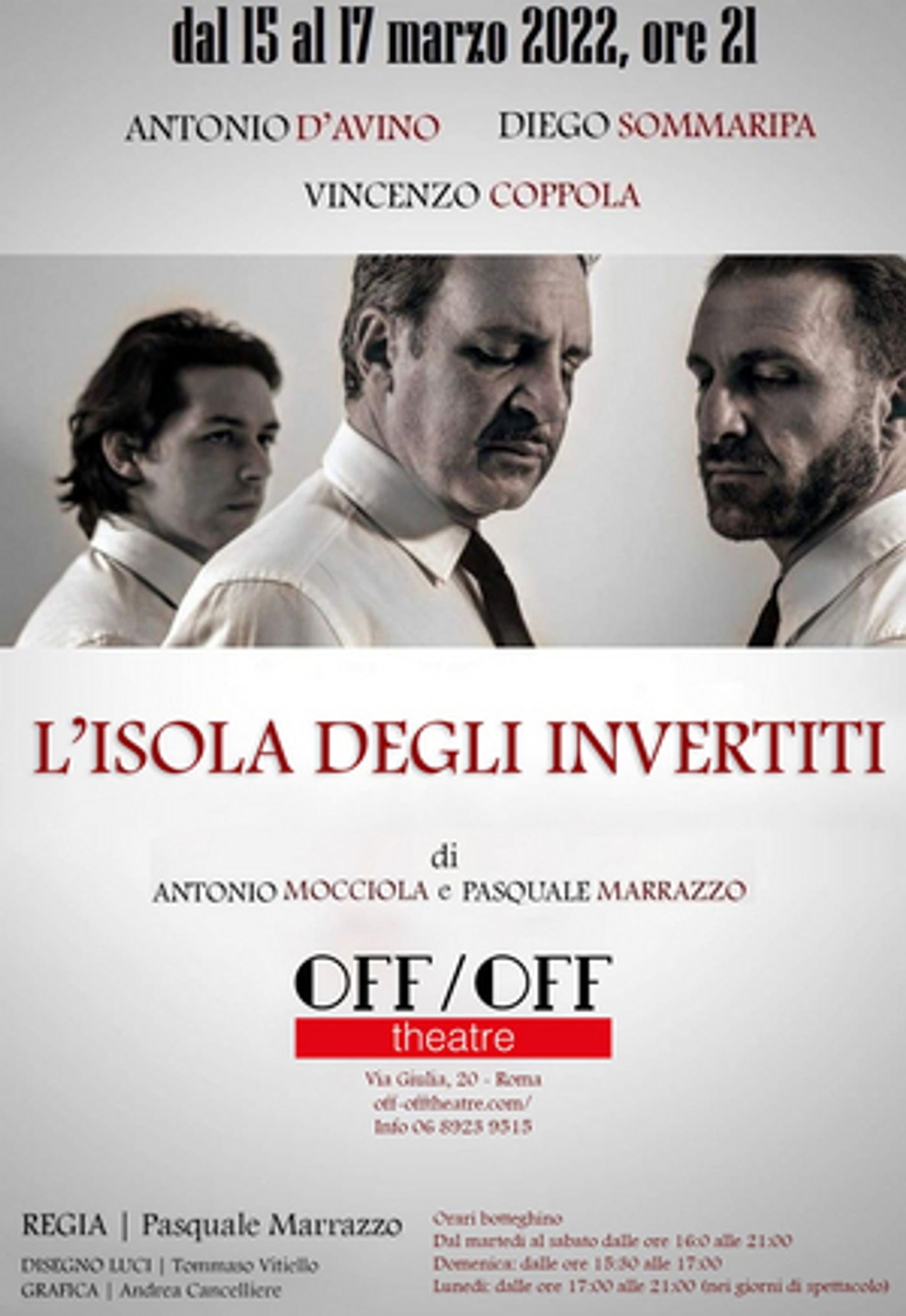 Review: L'ISOLA DEGLI INVERTITI al OFF / OFF THEATRE Review: L'ISOLA DEGLI INVERTITI al OFF / OFF THEATRE Image