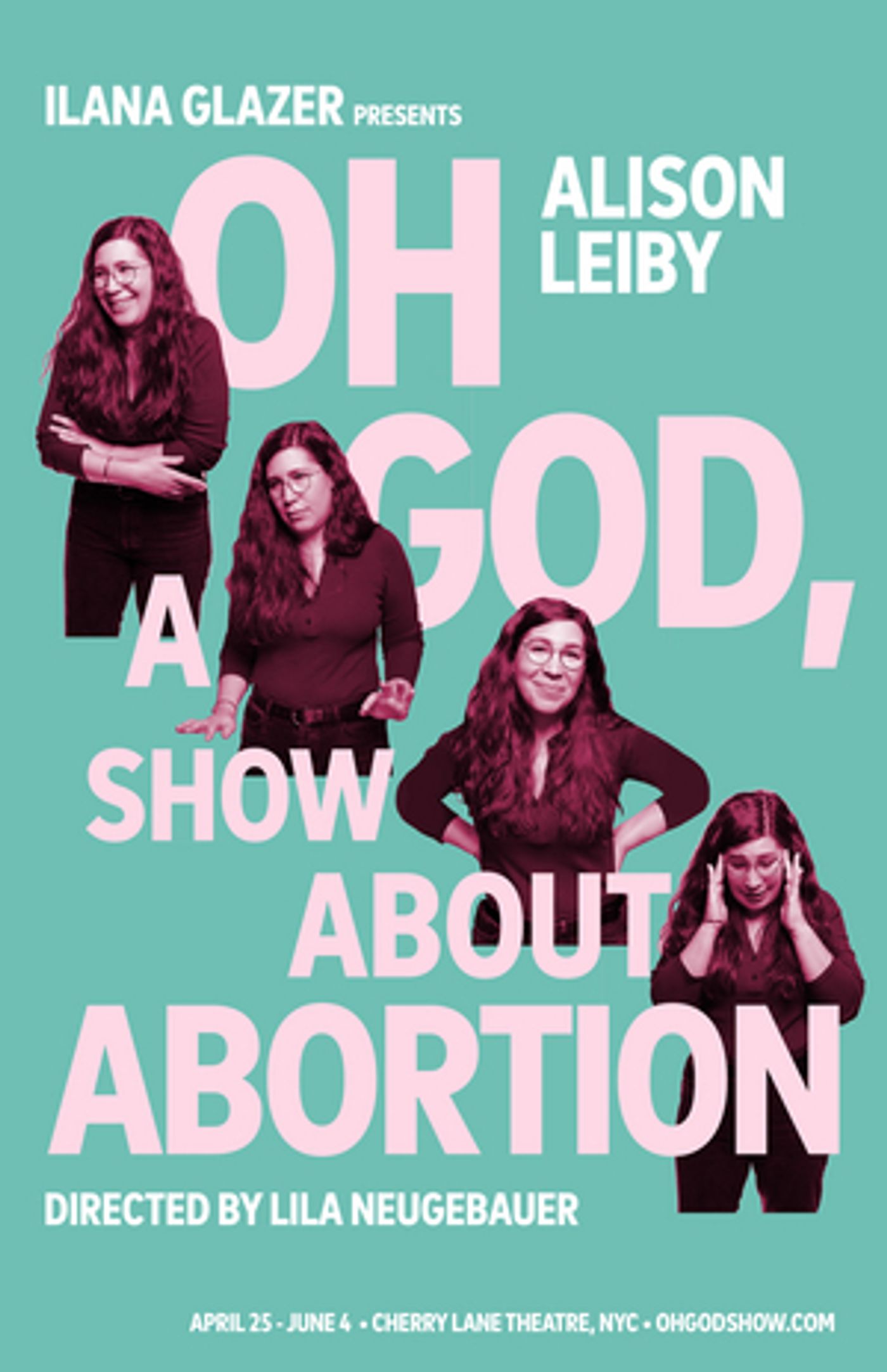 Alison Leiby's OH GOD, A SHOW ABOUT ABORTION to Play the Cherry Lane Theatre Alison Leiby's OH GOD, A SHOW ABOUT ABORTION to Play the Cherry Lane Theatre Image