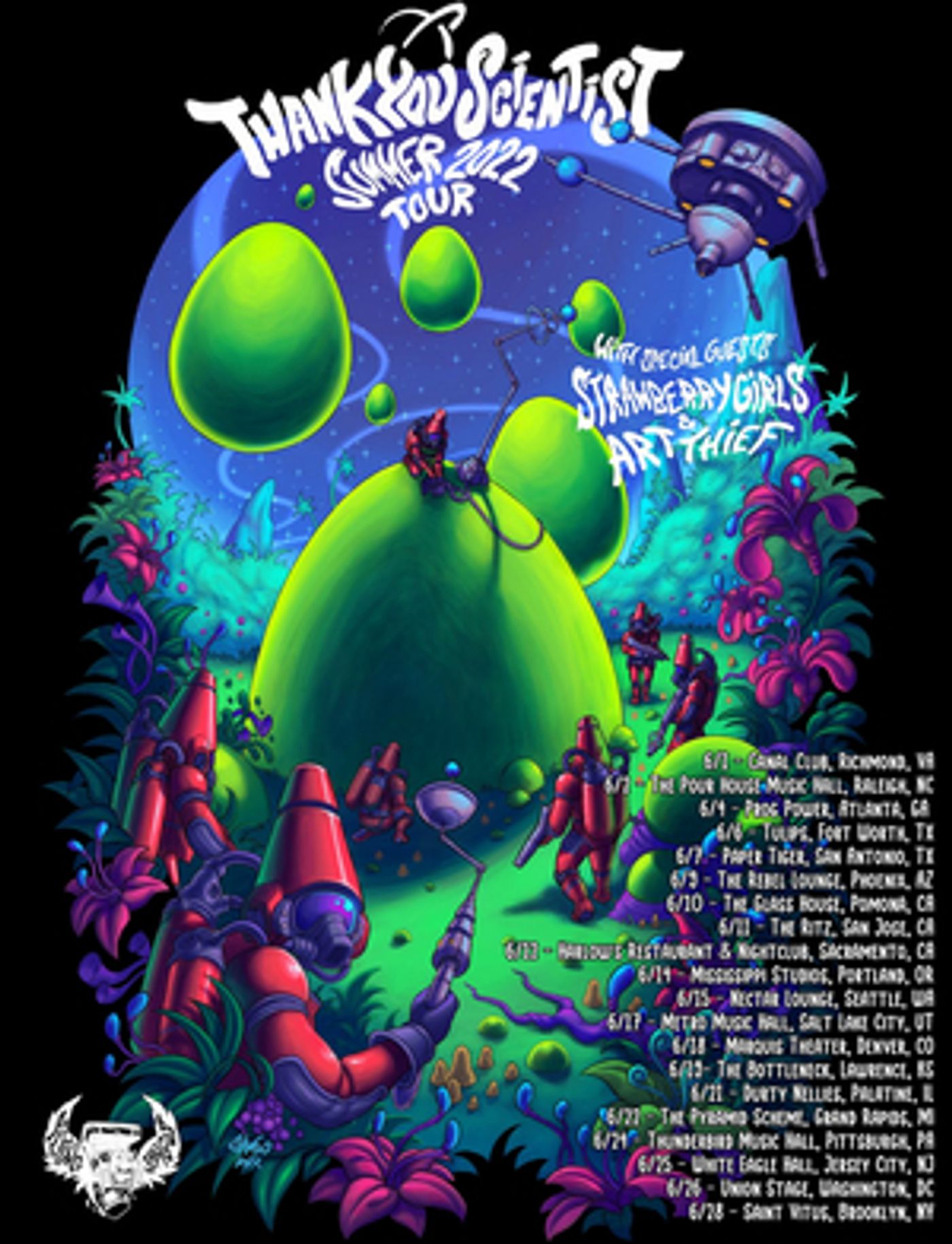 Thank You Scientist Announces Summer 2022 Headline Tour  Image