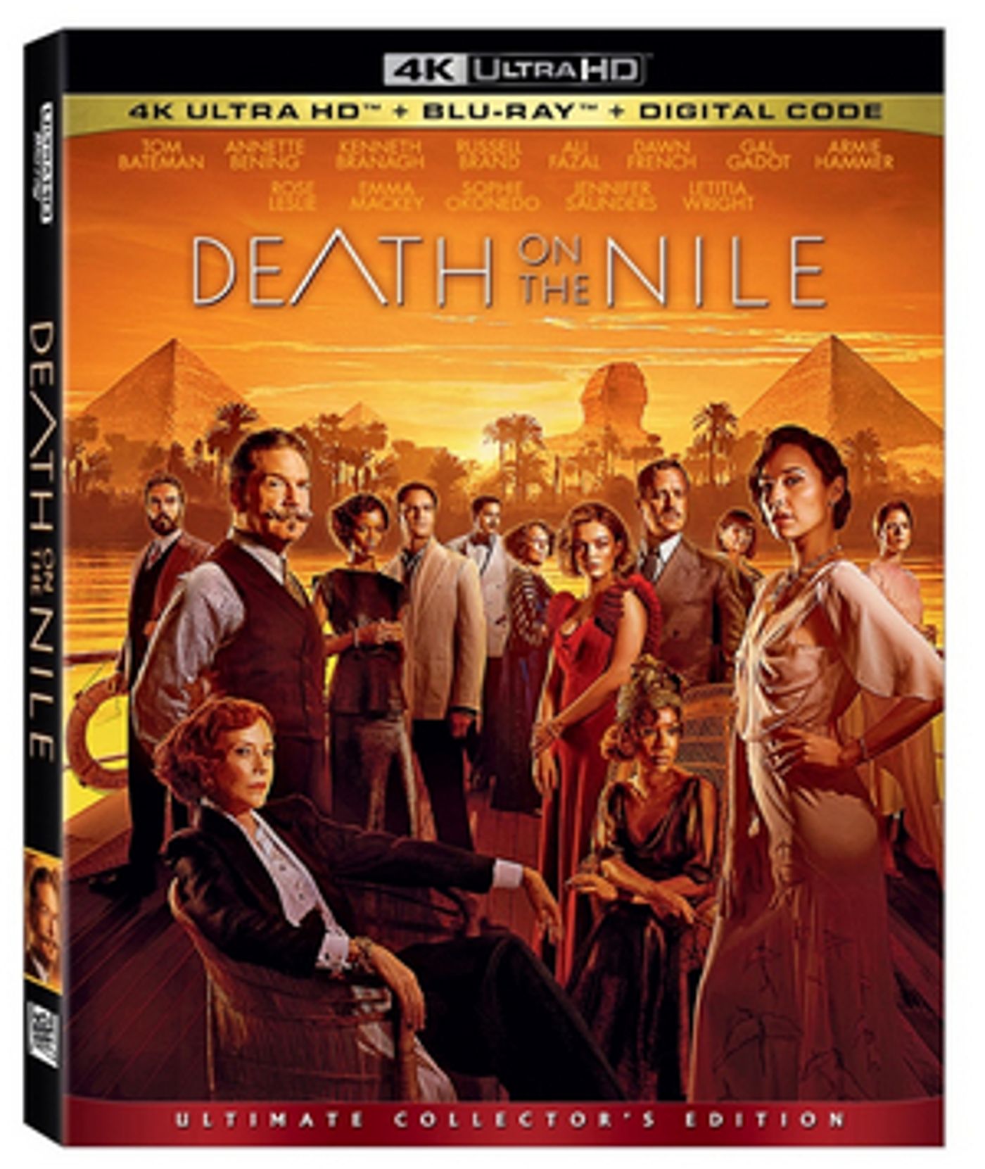DEATH ON THE NILE Sets 4K Ultra HD, Blu-ray & DVD Release DEATH ON THE NILE Sets 4K Ultra HD, Blu-ray & DVD Release Image