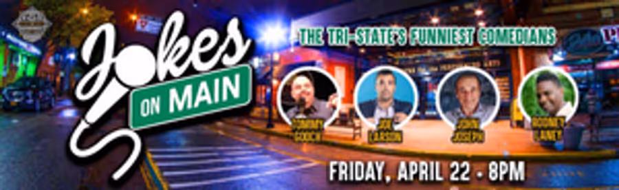 JOKES ON MAIN COMEDY SERIES Announced At Patchogue Theatre Image