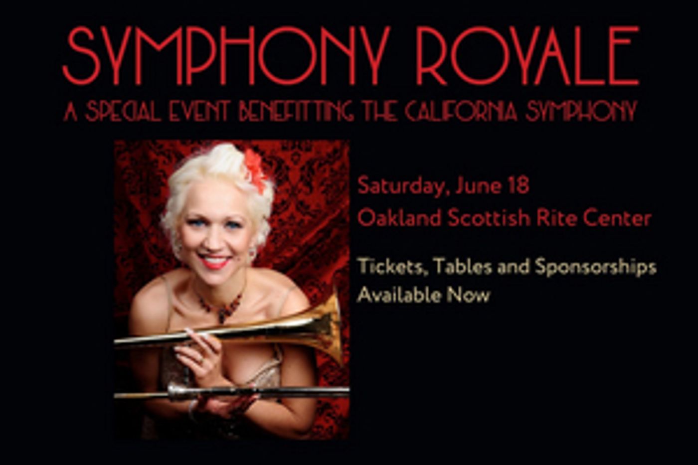 California Symphony Will Host SYMPHONY ROYALE in June California Symphony Will Host SYMPHONY ROYALE in June Image