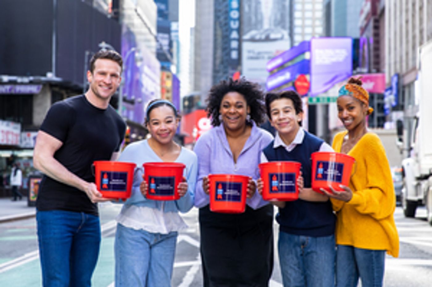 Broadway Cares/Equity Fights AIDS Red Buckets Return To Theaters Today  Image