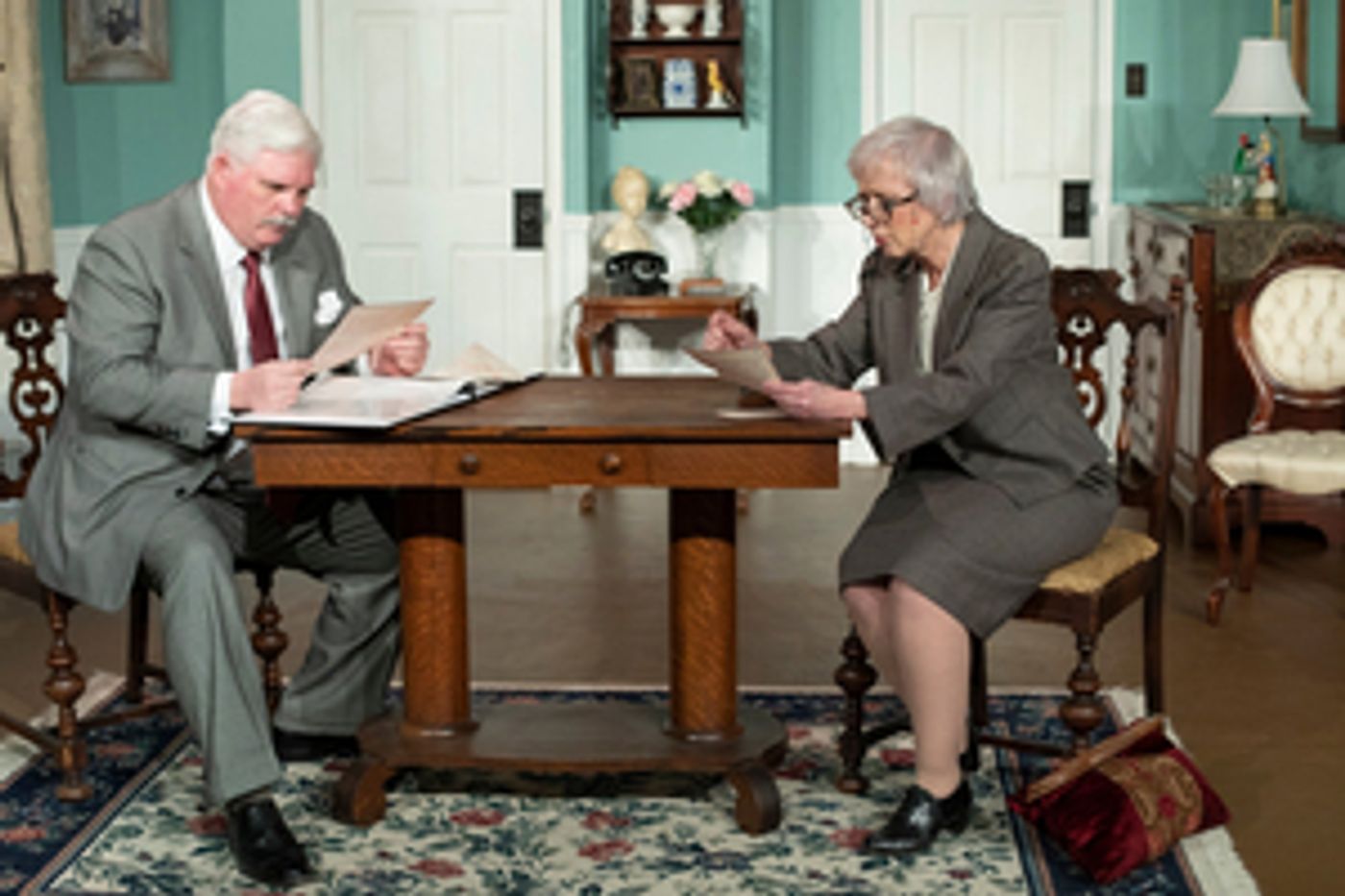 Review: A MURDER IS ANNOUNCED at Oyster Mill Playhouse Review: A MURDER IS ANNOUNCED at Oyster Mill Playhouse Image