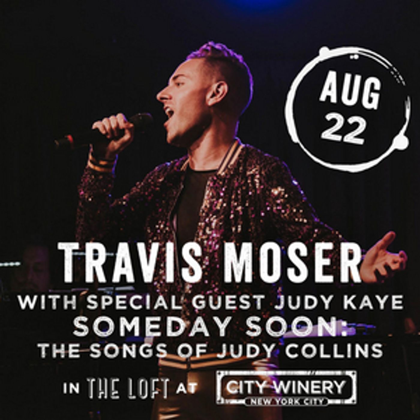 Travis Moser and 2-time Tony Award-winning Legend Judy Kaye Will Appear Live at City Winery NYC  Image