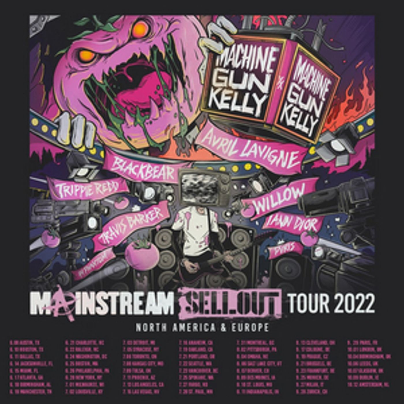 Machine Gun Kelly Announces 'Mainstream Sellout Tour'  Image