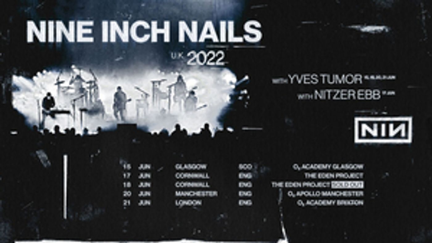 Nine Inch Nails Announce Three Additional UK Headline Shows  Image