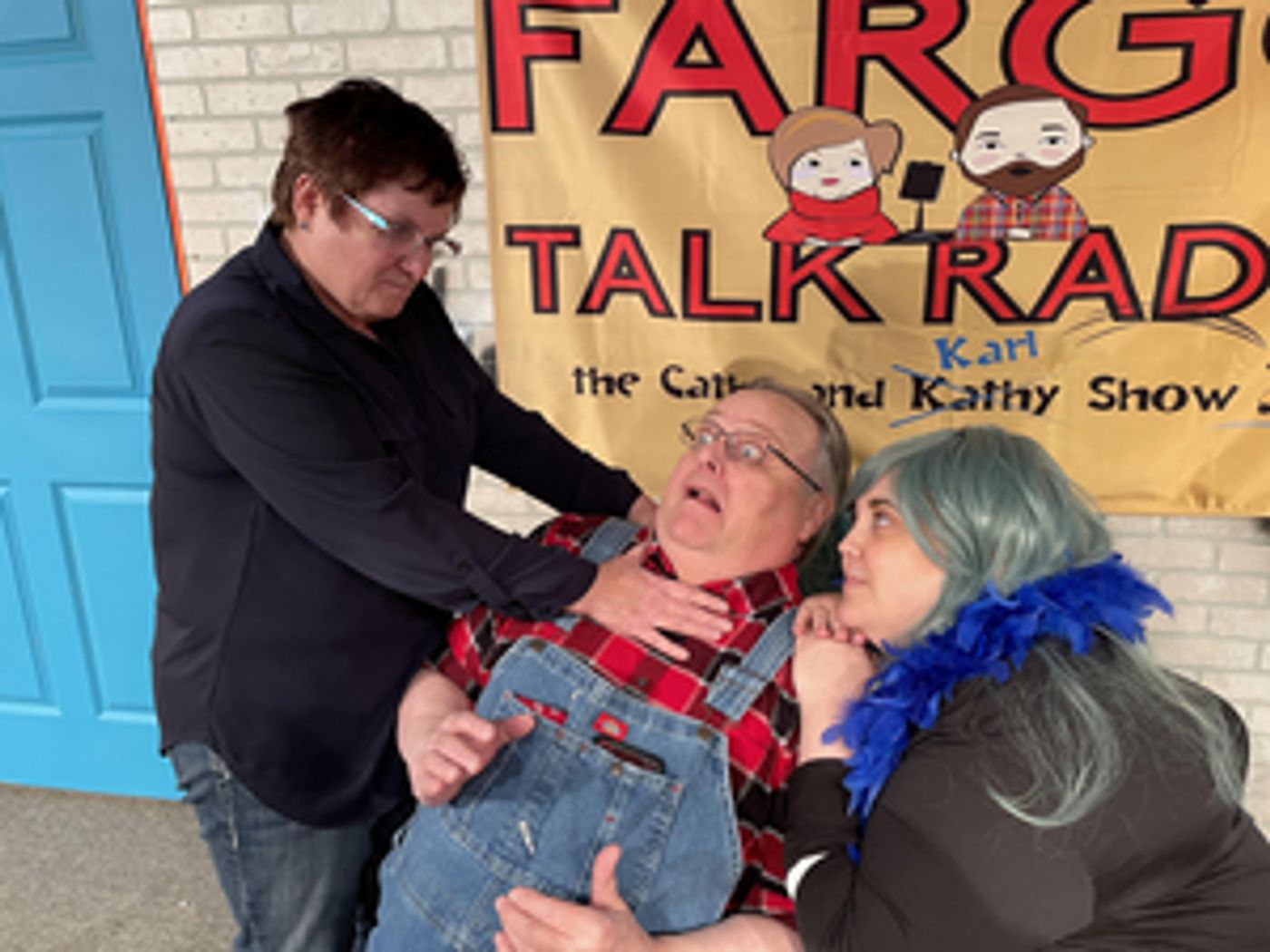 Review: THE PLAY THAT MUST GO ON - A FARGO TALK RADIO DISASTER at Harwood Prairie Players  Image