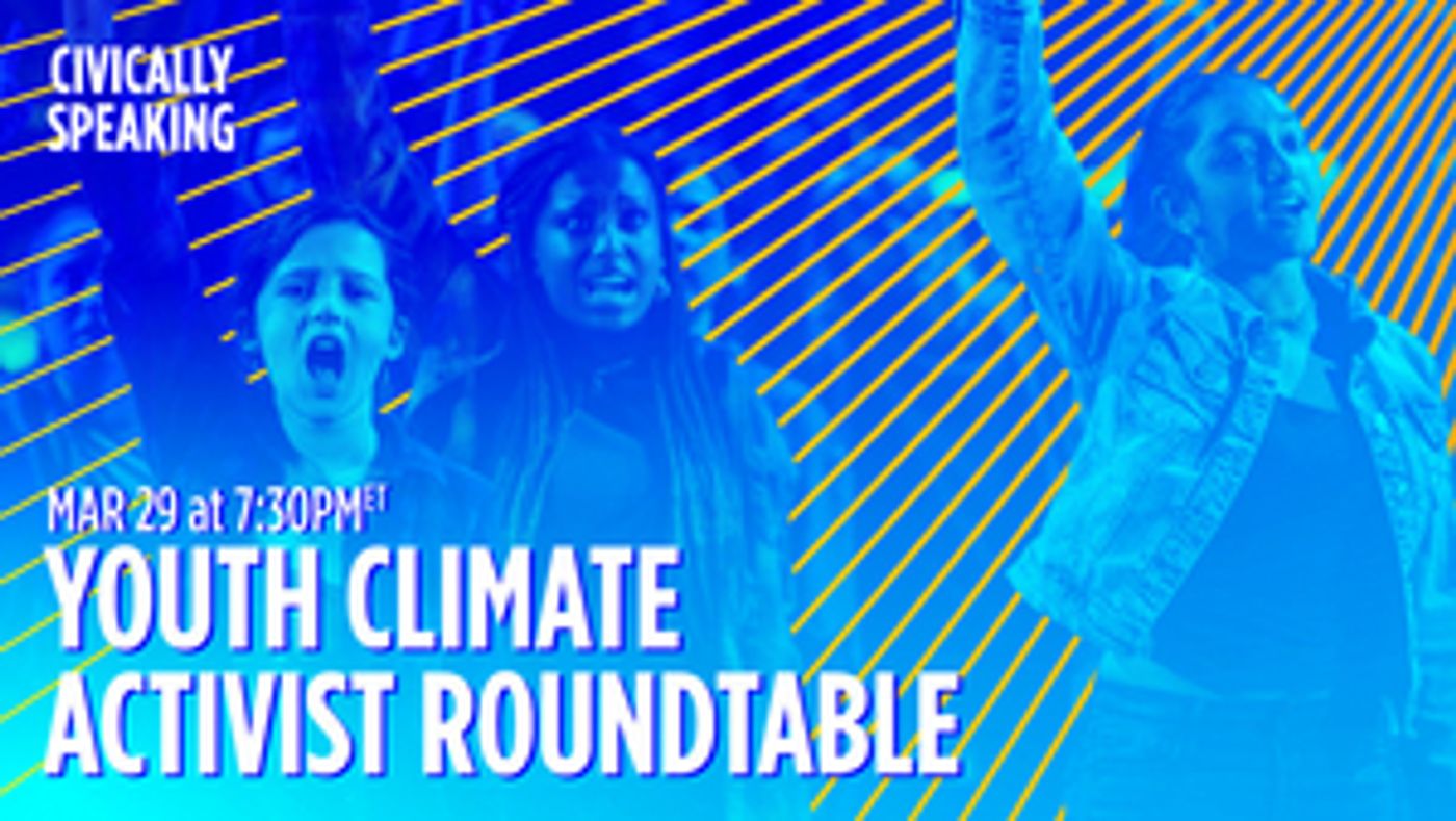 A.R.T. Announces Youth Climate Activist Roundtable A.R.T. Announces Youth Climate Activist Roundtable Image
