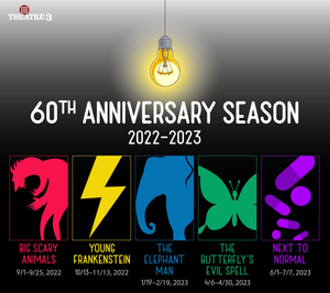 Theatre Three Announces 60th Anniversary Season  Image