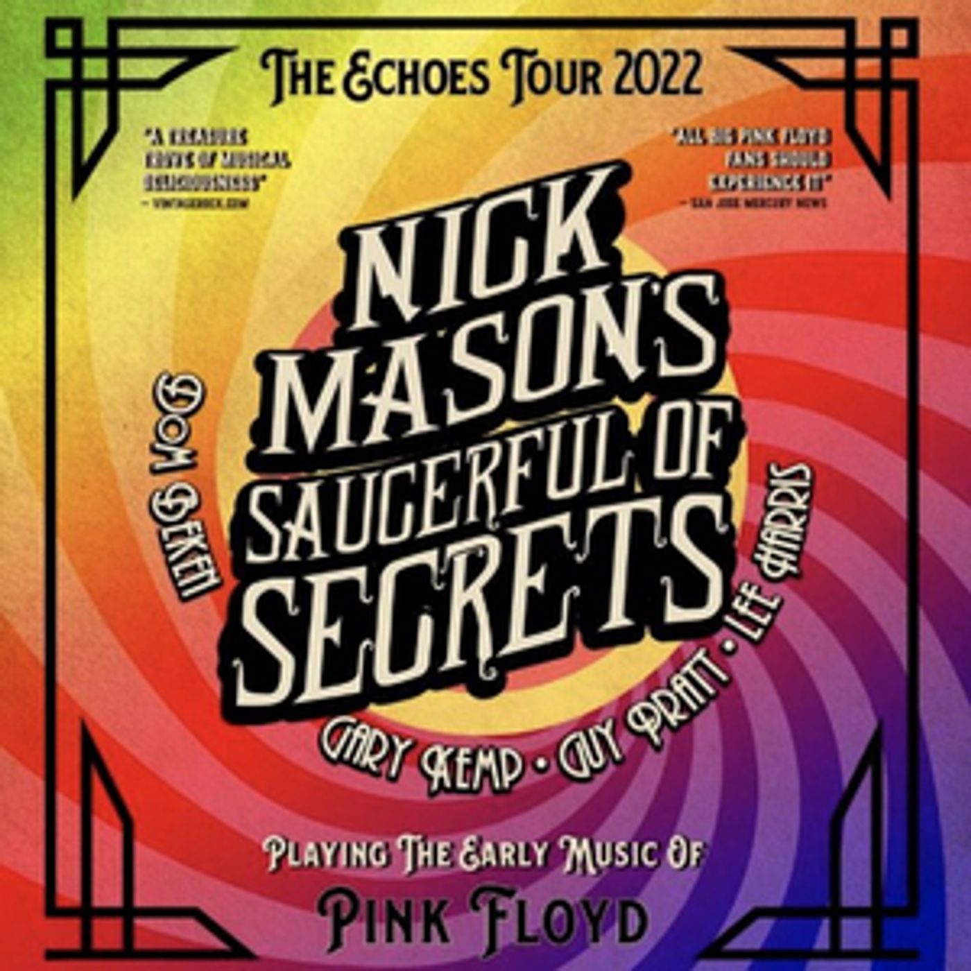 Nick Mason's SAUCERFUL OF SECRETS Comes to Buffalo With THE ECHOES TOUR  Image