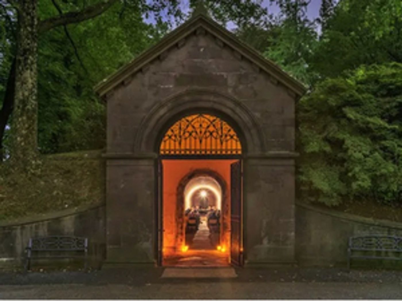 The Green-Wood Cemetery Presents CONCERTS IN THE CATACOMBS  Image