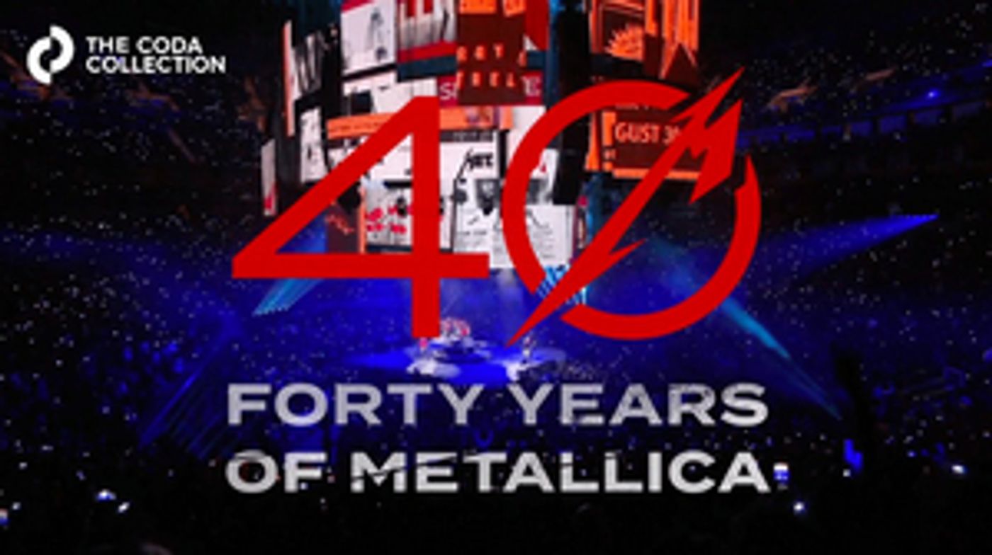 Metallica and The Coda Collection Announce Expansive Slate Of Upcoming Live Performance & Documentary Films  Image