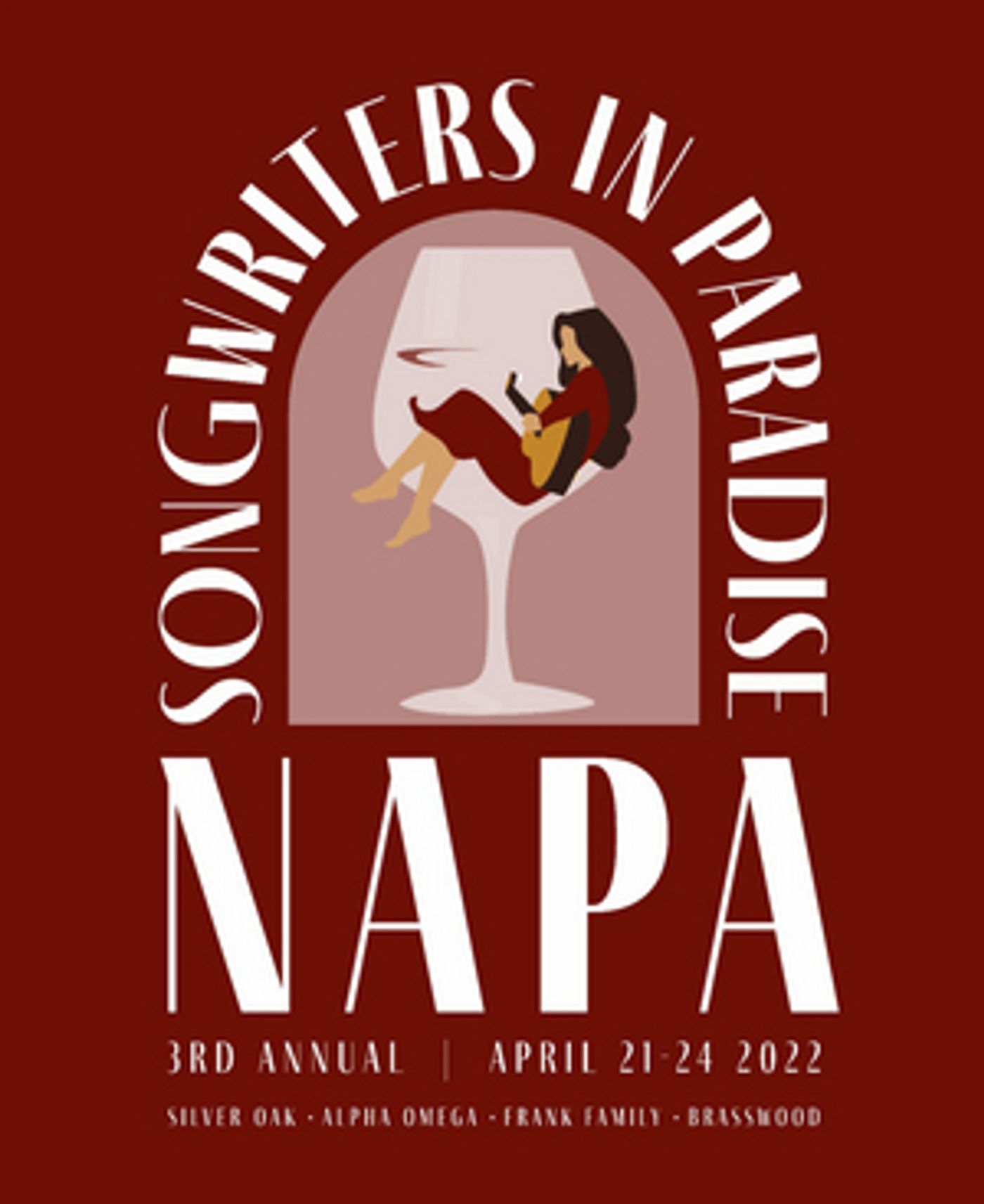Third Annual SONGWRITERS IN PARADISE Comes to Napa, April 21-24  Image