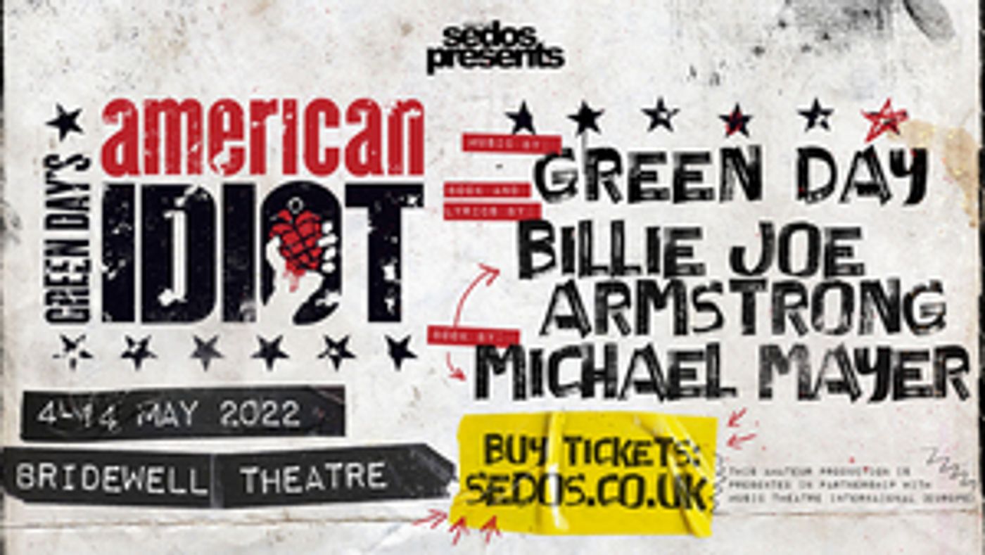 Green Day's AMERICAN IDIOT Comes to London's Bridewell Theatre in May  Image
