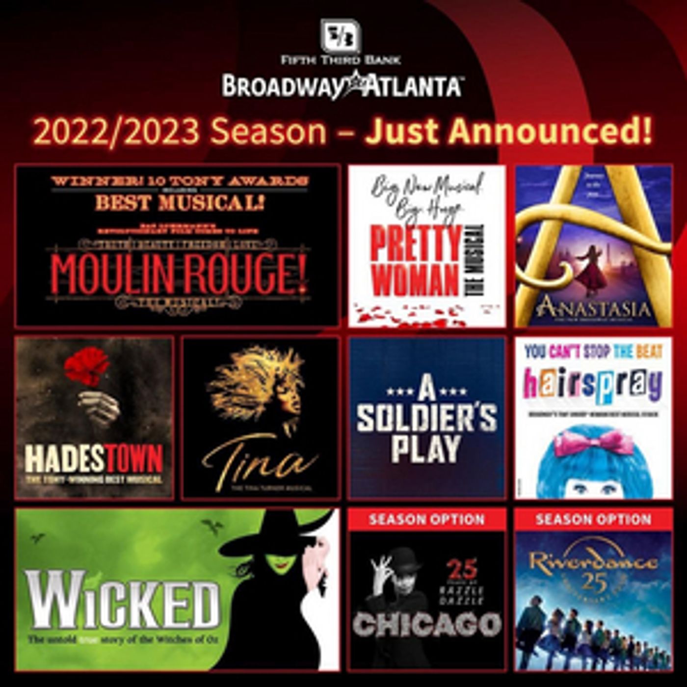 HADESTOWN, MOULIN ROUGE!, and More Set For Broadway in Atlanta's 2022-23 Season HADESTOWN, MOULIN ROUGE!, and More Set For Broadway in Atlanta's 2022-23 Season Image