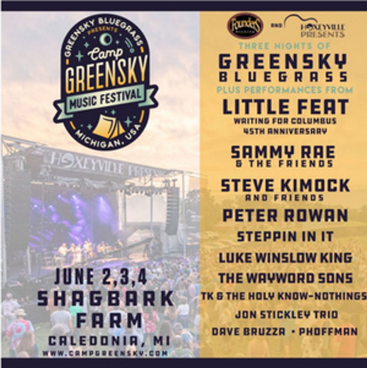 Camp Greensky Unveils 2022 Lineup  Image